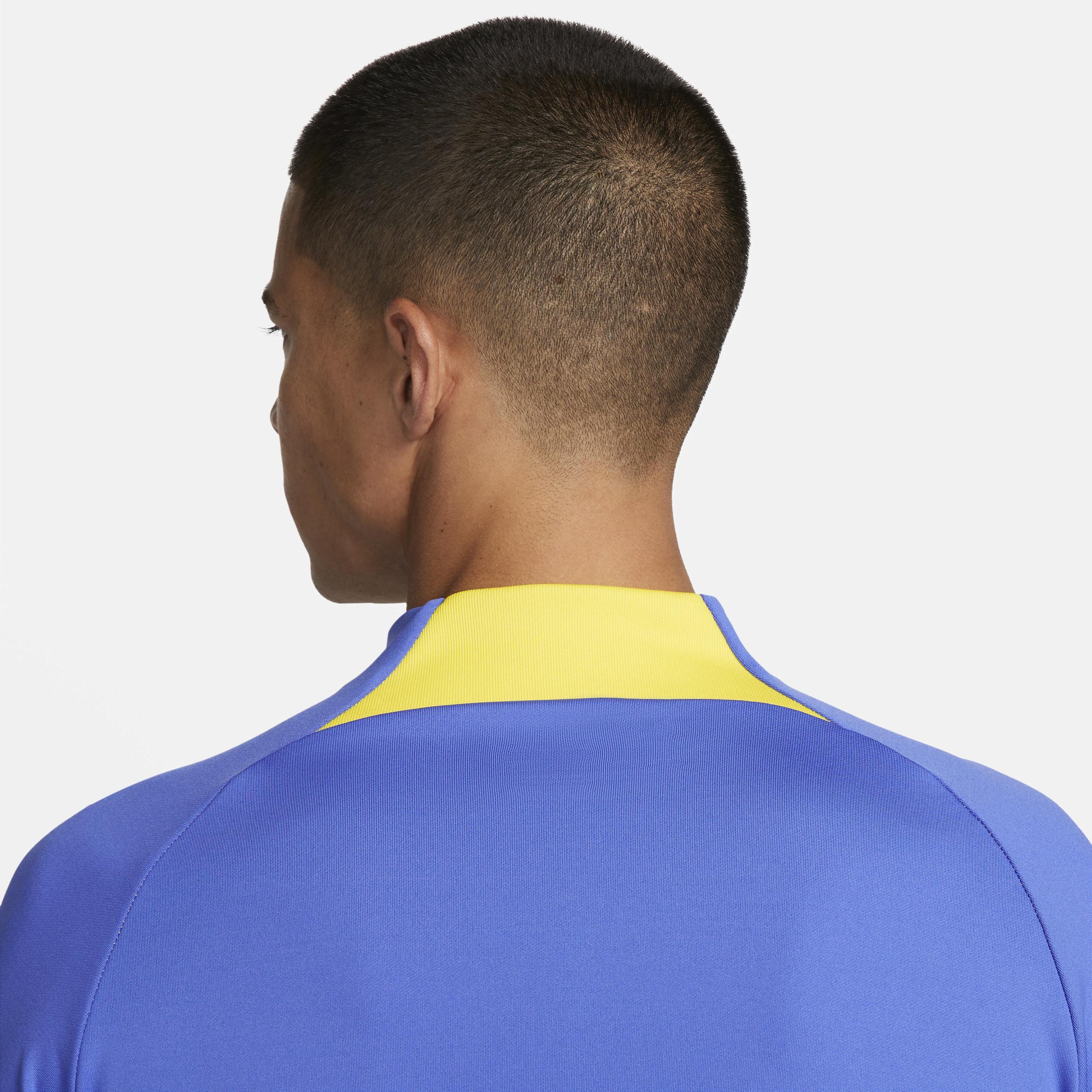Mens Nike Blue Club America 2022/23 Strike Drill Performance Raglan Quarter-Zip Long Sleeve Top Product Image