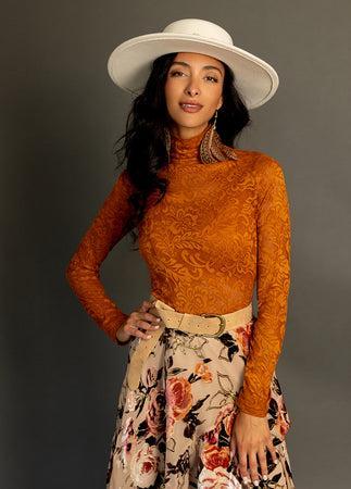 Iris Top in Spice Female Product Image