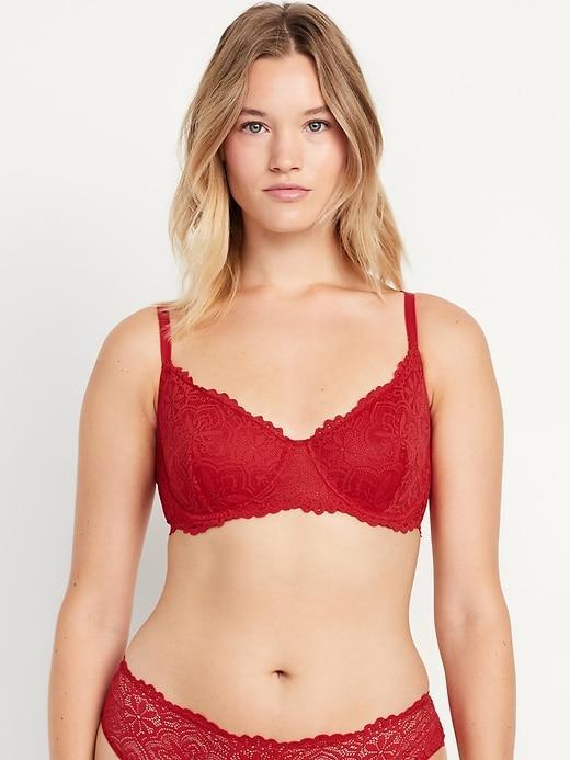 Lace Balconette Bra Product Image