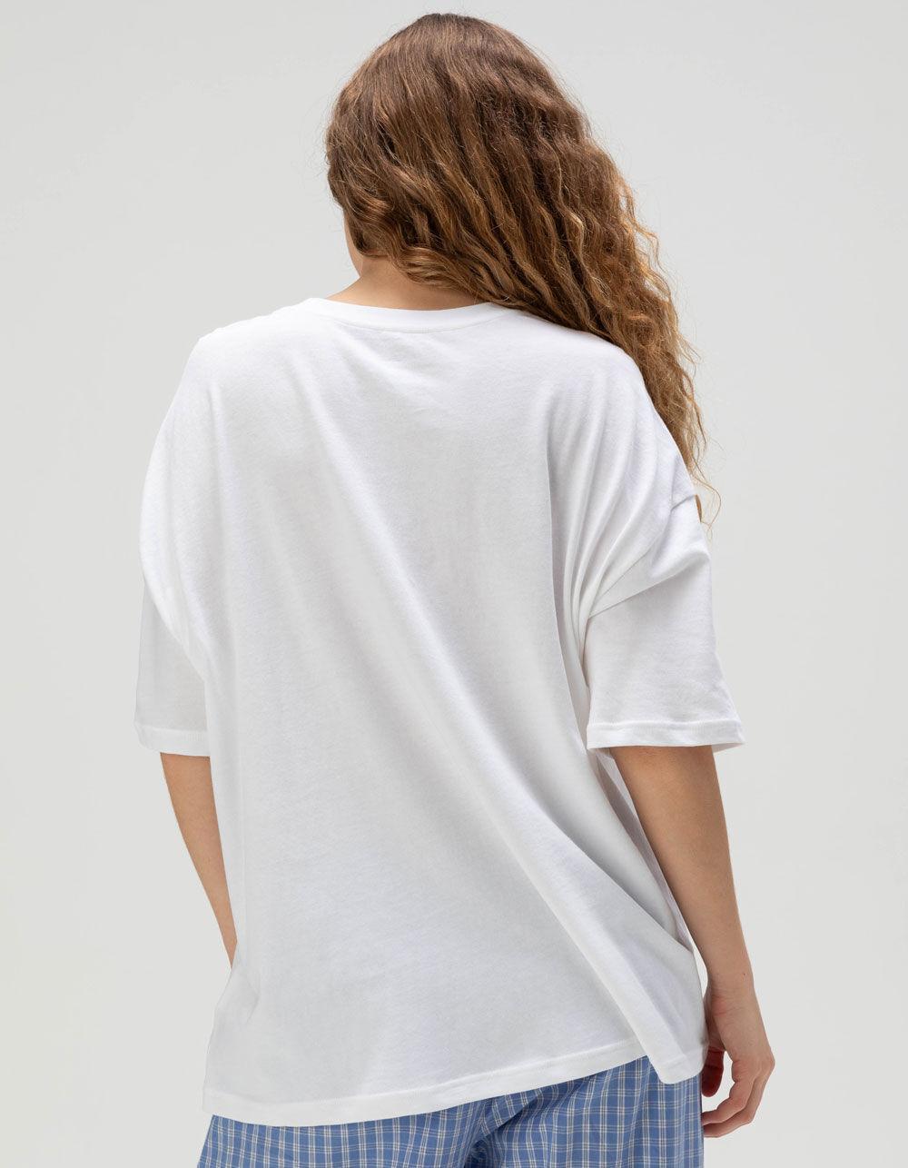 BRIXTON Sporting Club Womens Boyfriend Tee - WHITE Product Image