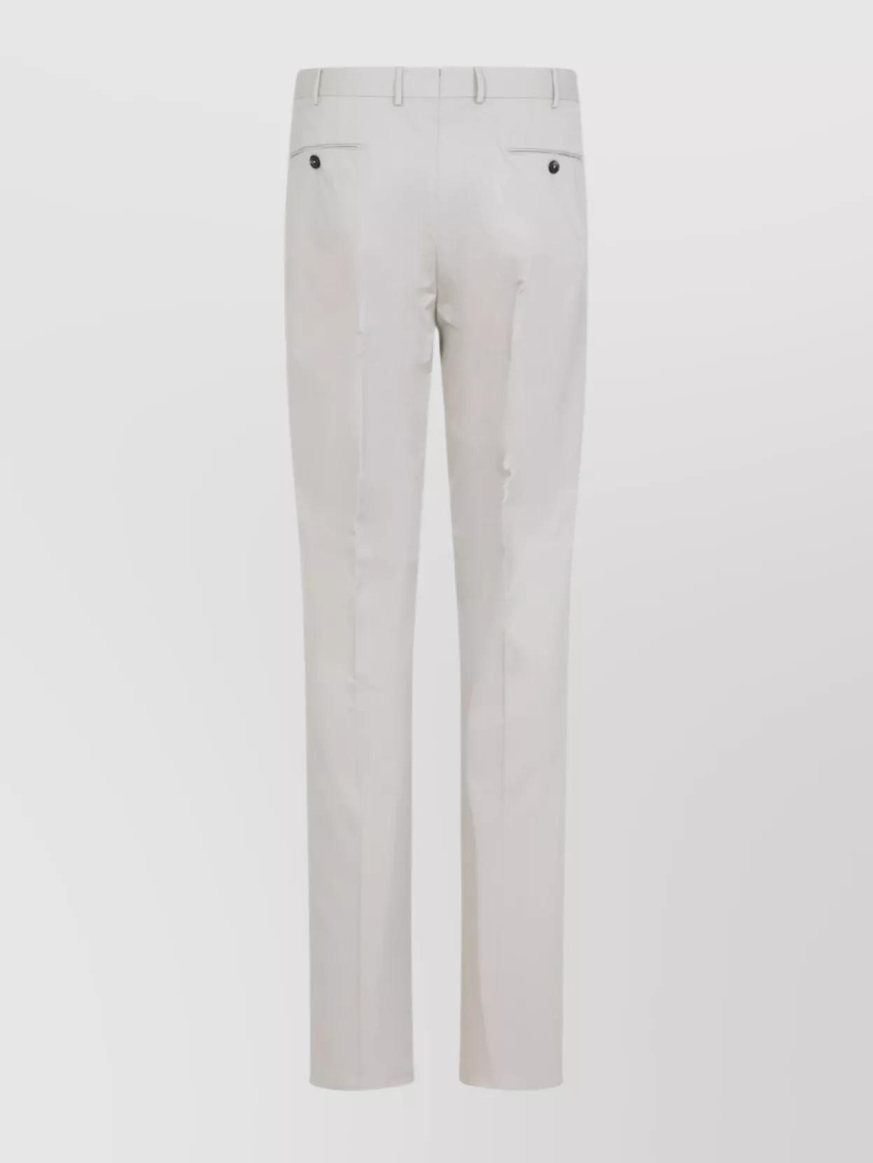ZEGNA Pants In White Product Image