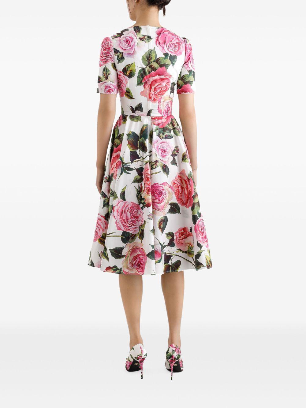 floral-print midi dress Product Image