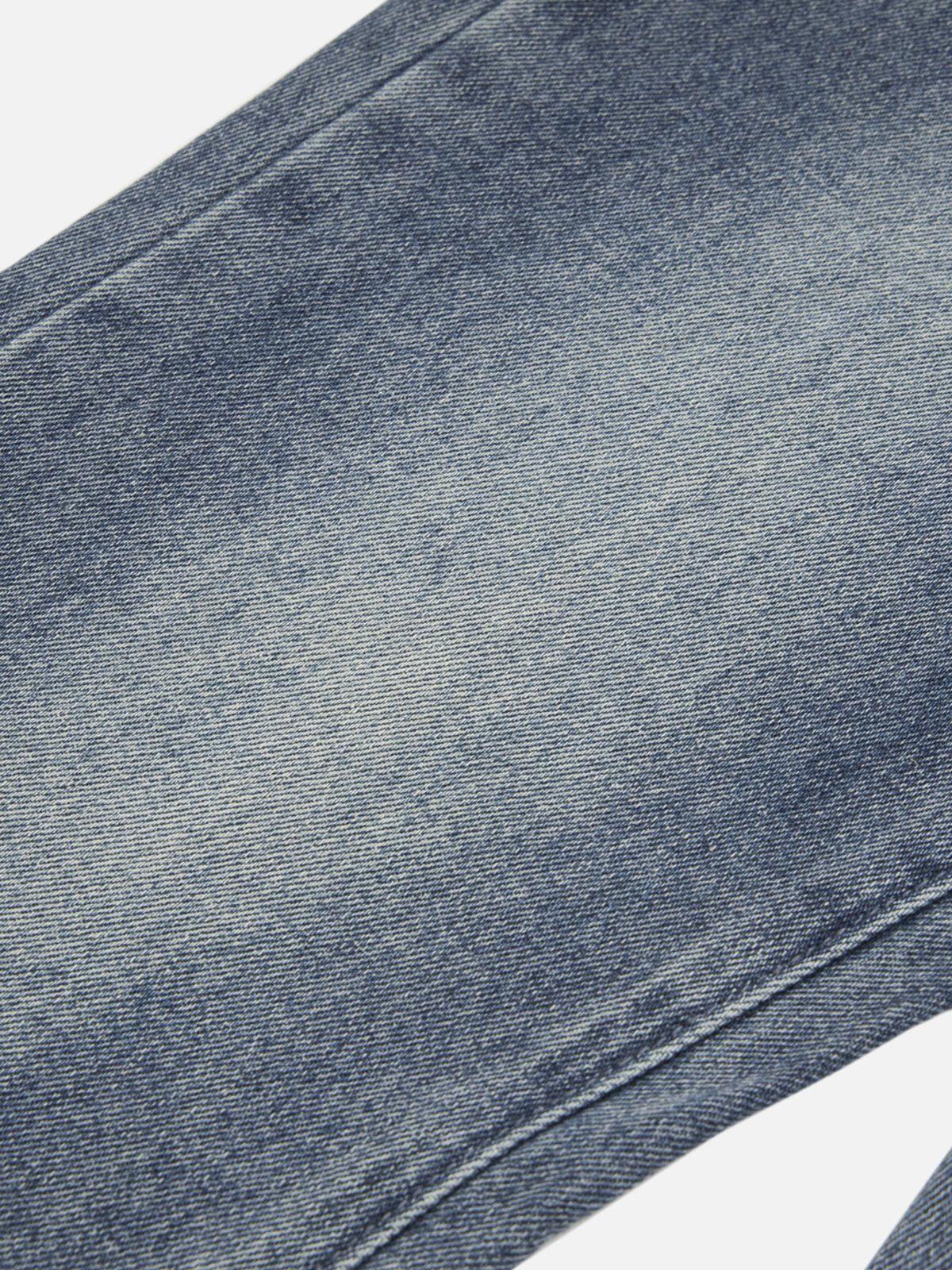 Aelfric Eden Basic Washed Low-Rise Jeans Female Product Image
