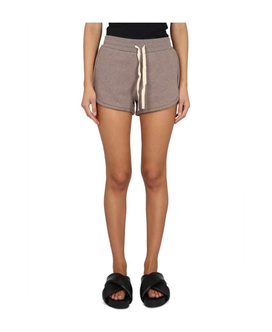 JIL SANDER Drawstring Mini Shorts In Multicolor Product Image