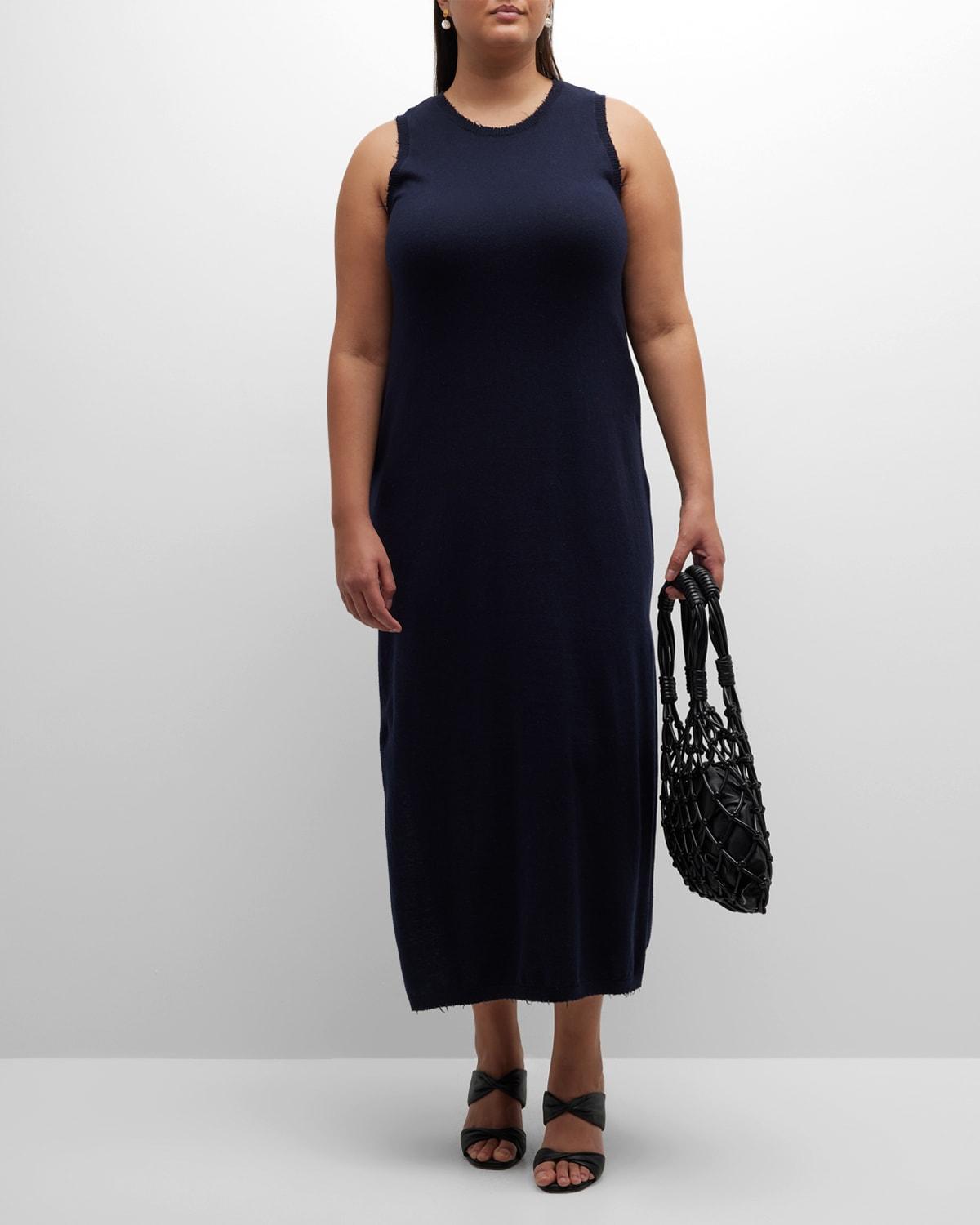 Womens Sleeveless Knit Maxi Dress Product Image