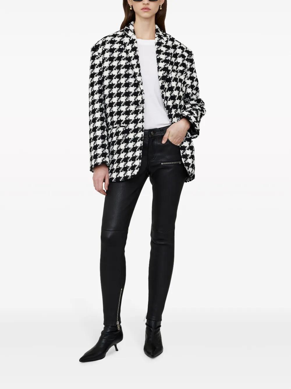 Quinn houndstooth blazer Product Image