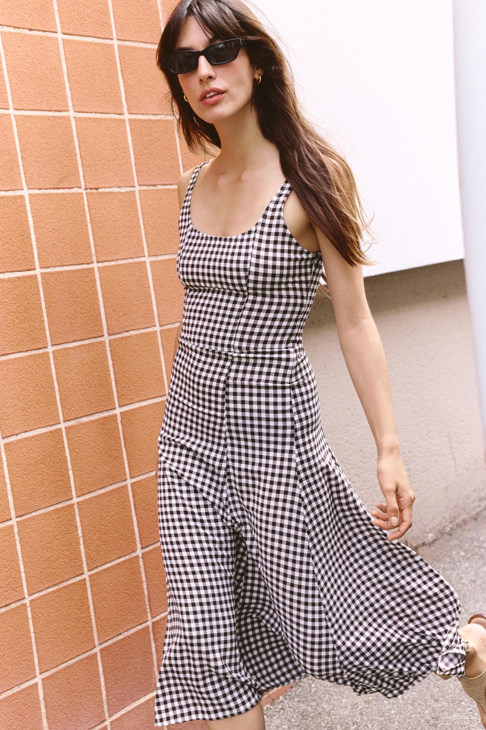 GINGHAM DRESS Product Image