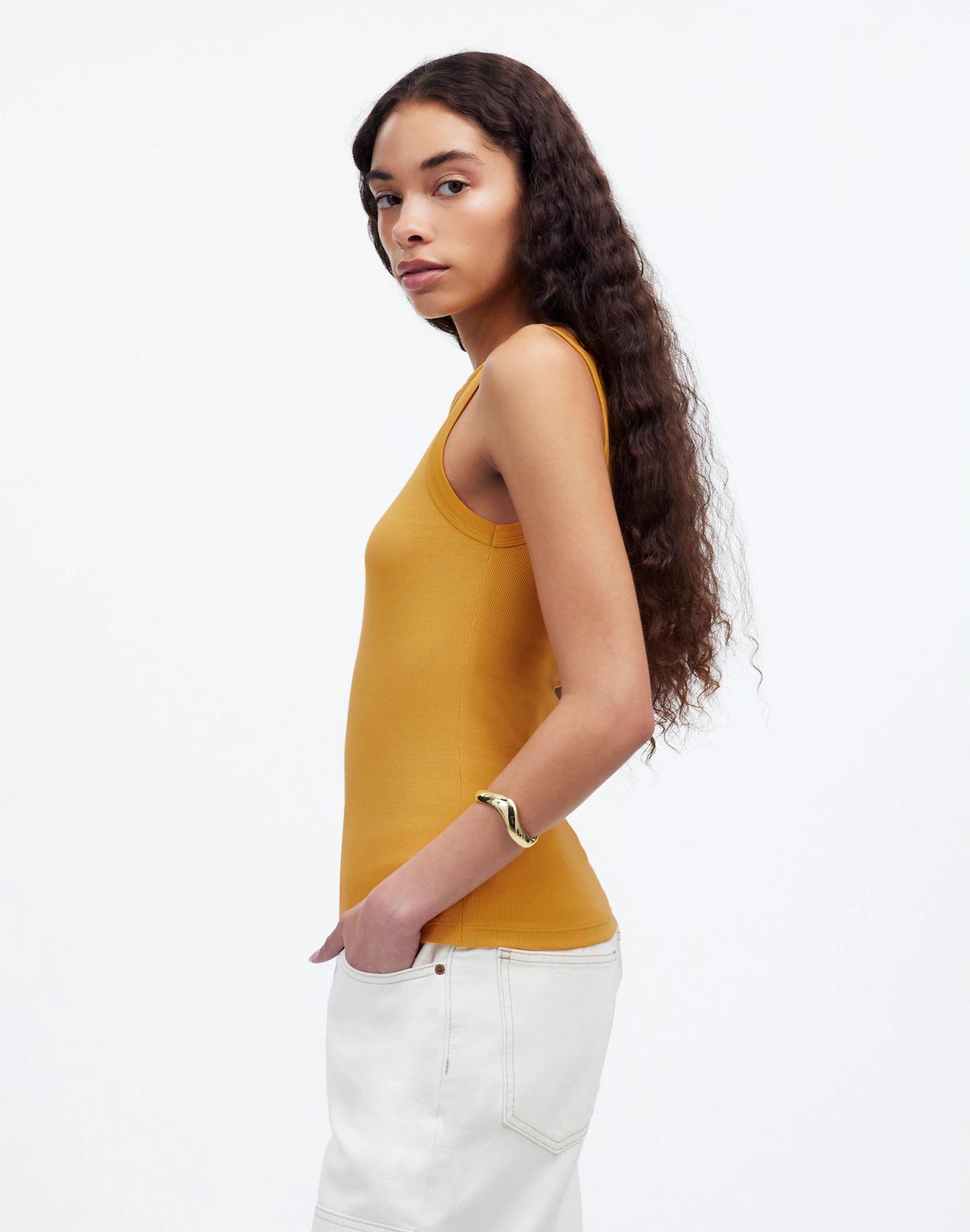 (Re)generative Cotton Essential High-Neck Tee Product Image