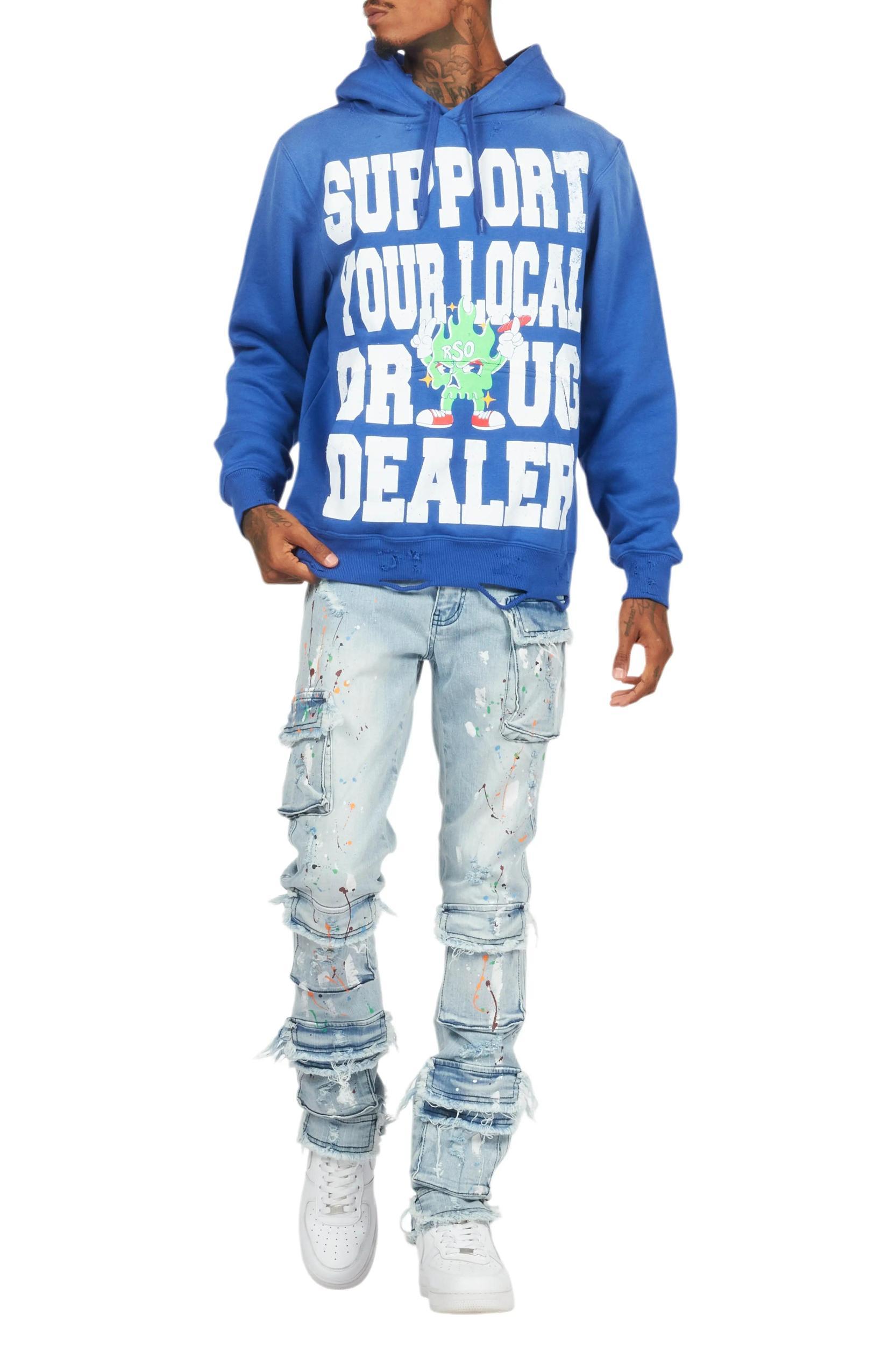 Yasu Blue Painter Slim Fit Jeans Male Product Image