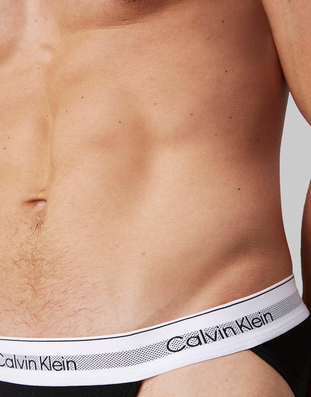 Calvin Klein Modern Air active 3 pack sport brief in black/navy/gray Product Image