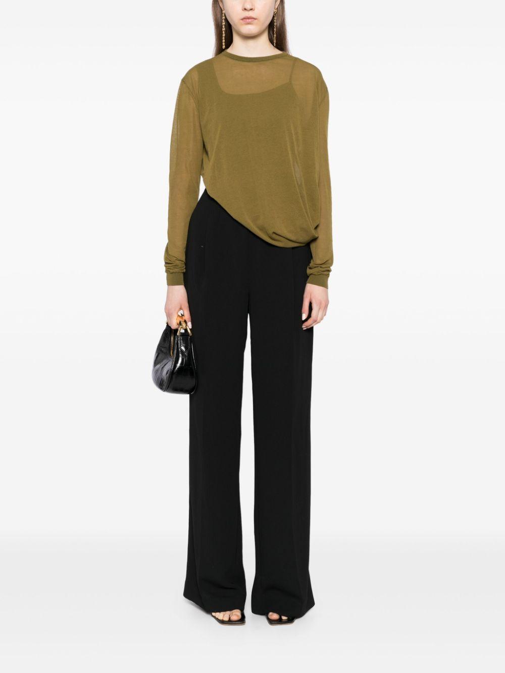 side long-sleeved top Product Image