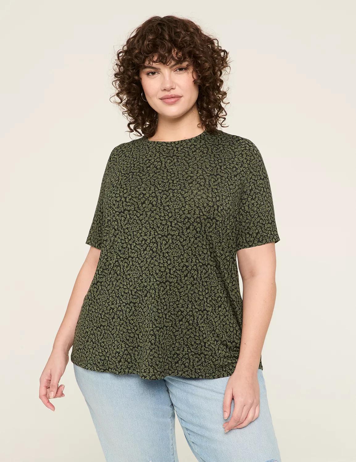 Perfect Sleeve Back-Detail Tee Product Image