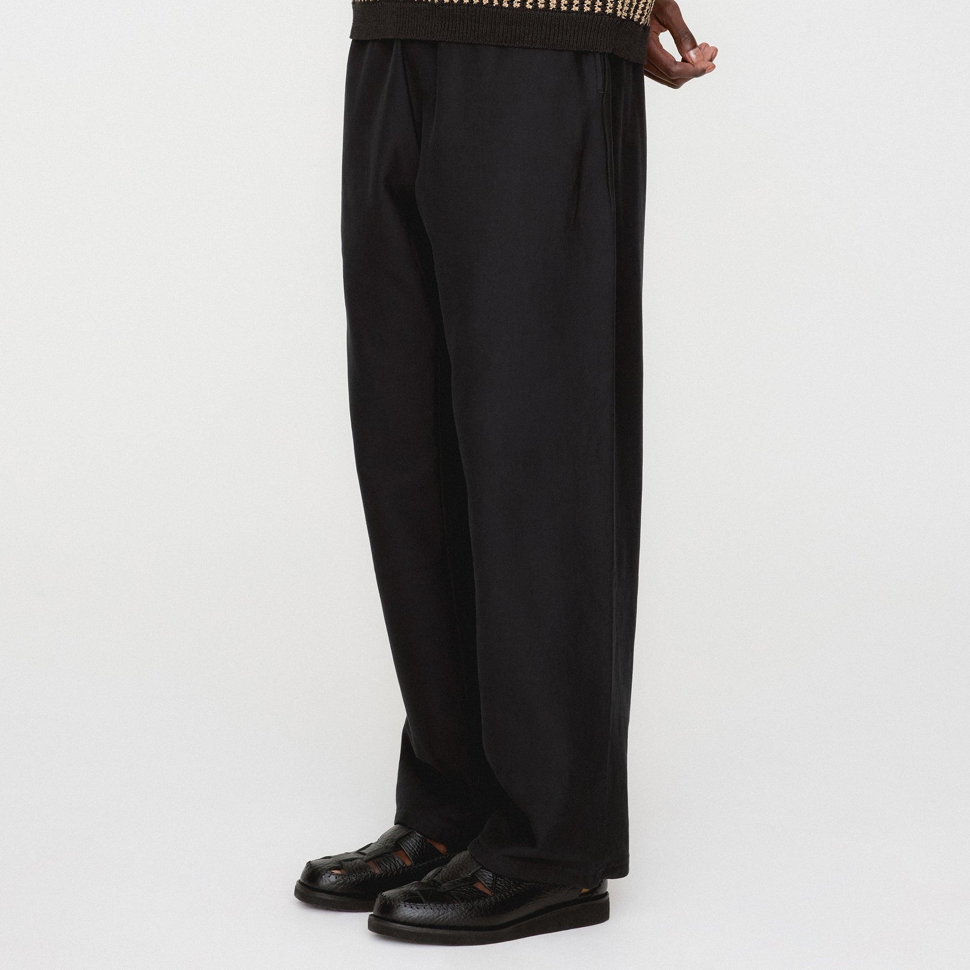 High-Rise Slim Flare Pants with Belt Product Image
