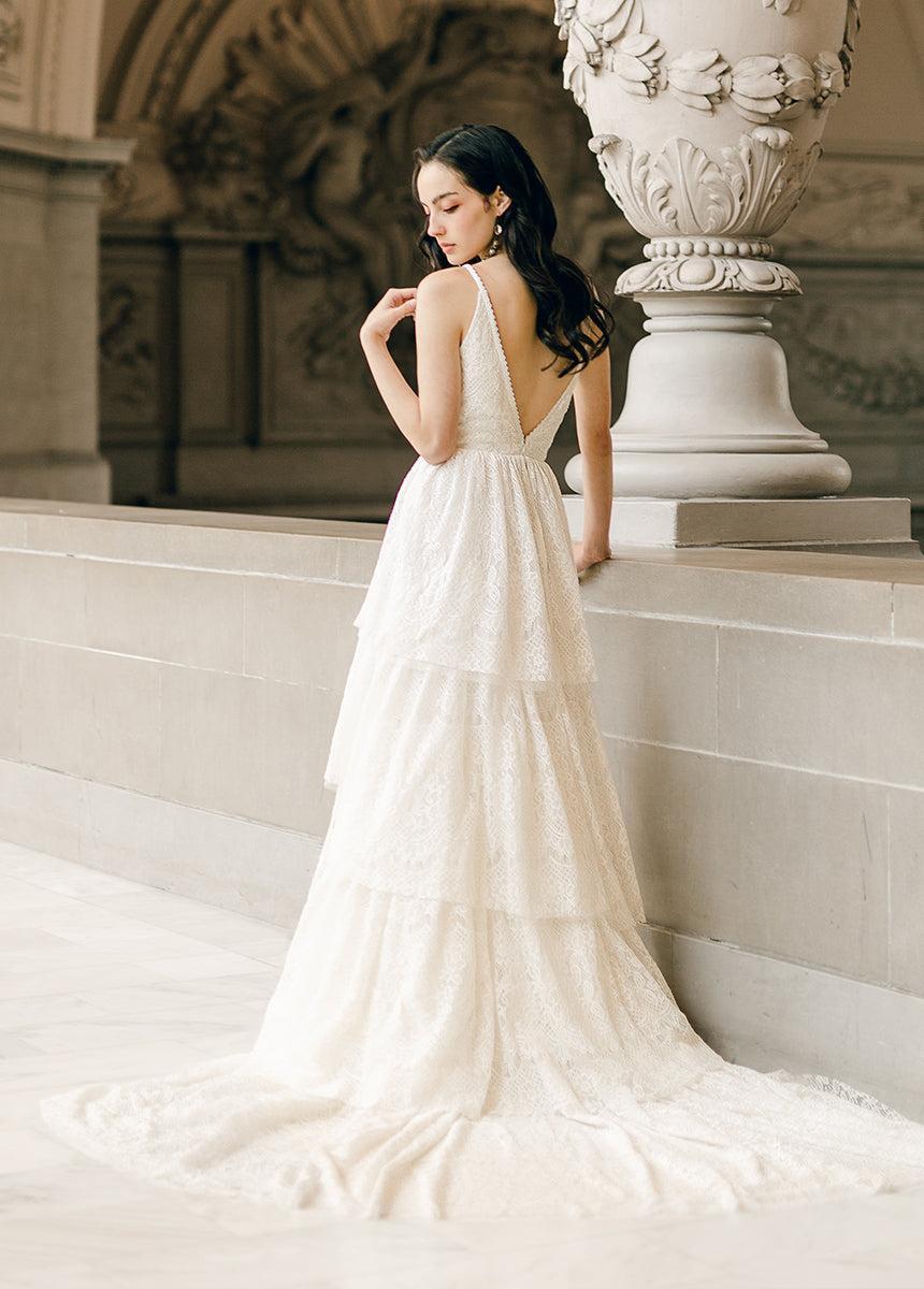 Cordelia Bridal Gown in Lily Female Product Image