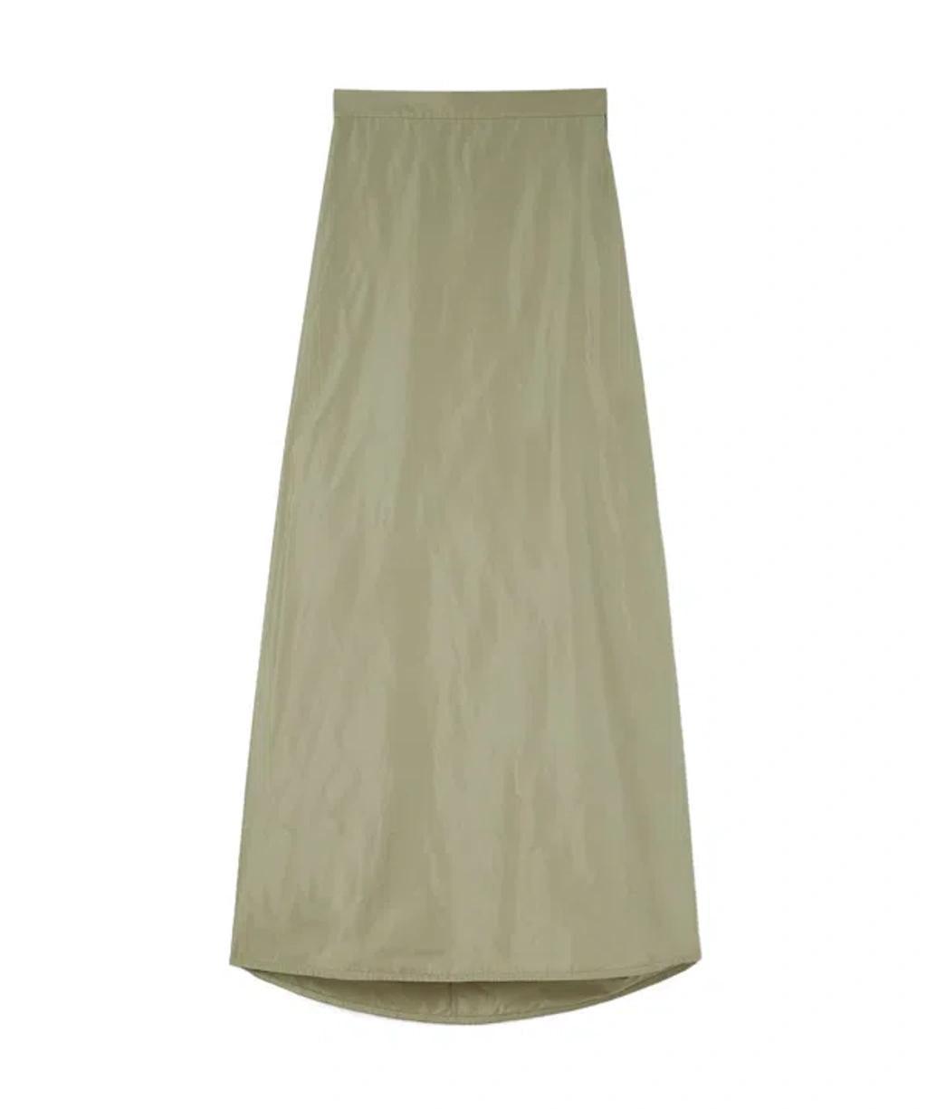JIL SANDER A-line Maxi Skirt In Nude Product Image