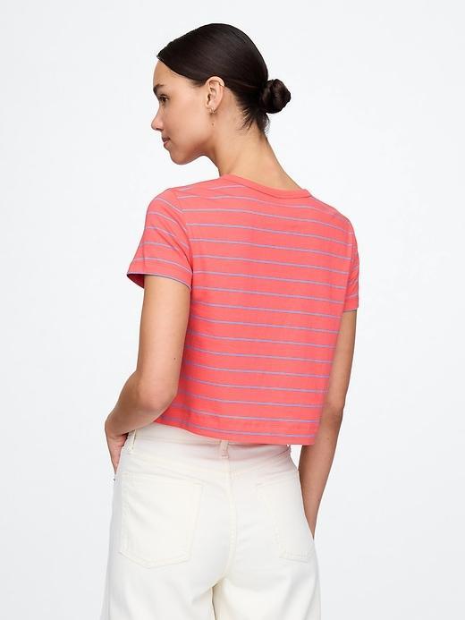 Organic Cotton VintageSoft Cropped T-Shirt Product Image
