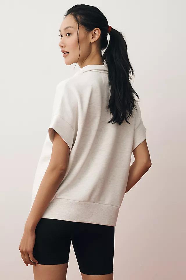 Varley Ritchie Short-Sleeve Sweatshirt Product Image