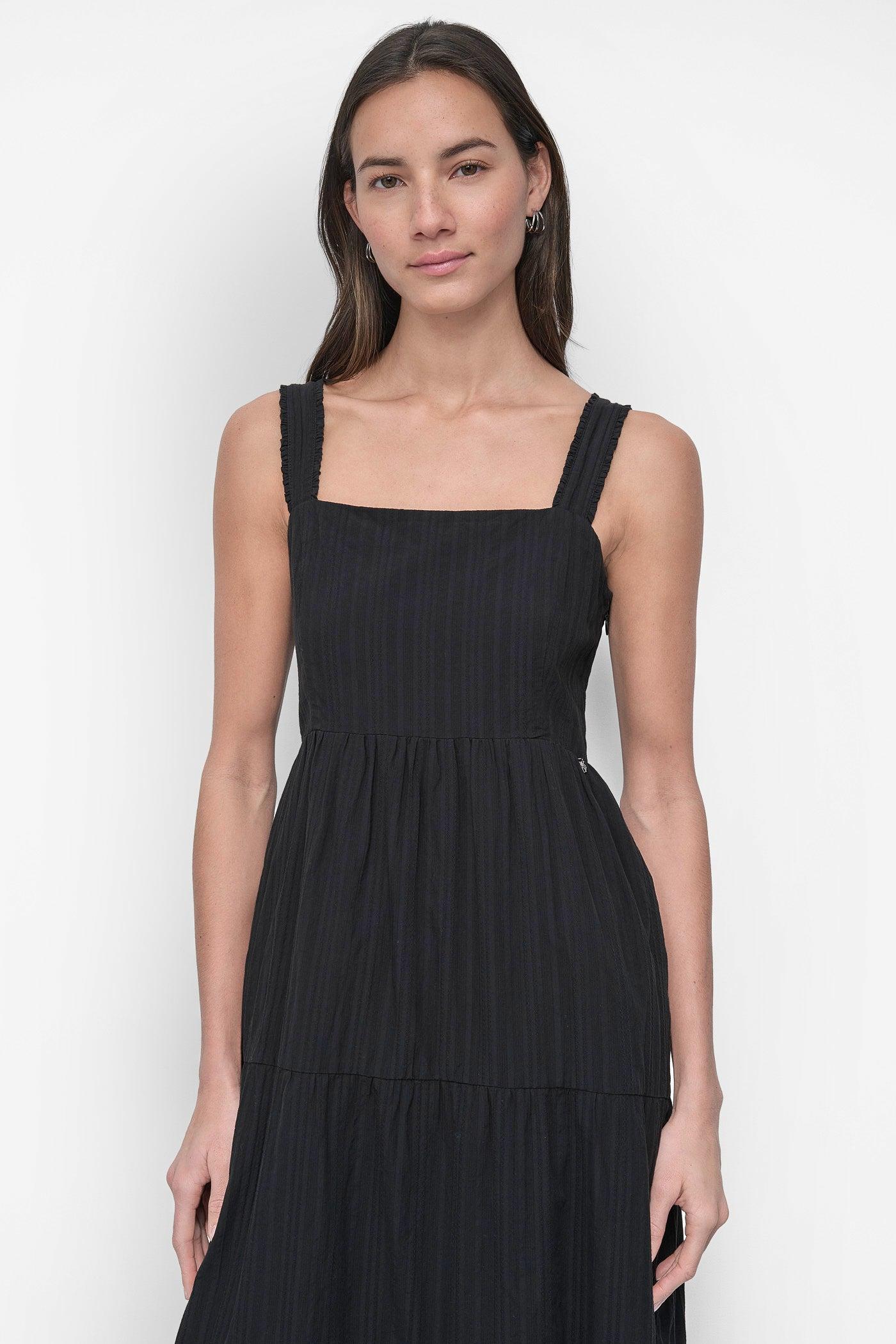 TIERED MAXI SWING DRESS Product Image