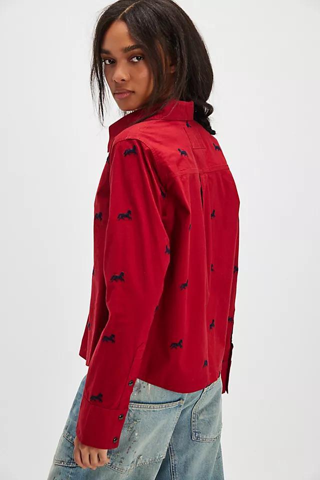 We The Free Band Of Horses Embroidered Shirt Product Image