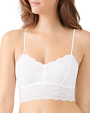 b.temptd by Wacoal Inspired Eyelet Longline Bralette Product Image