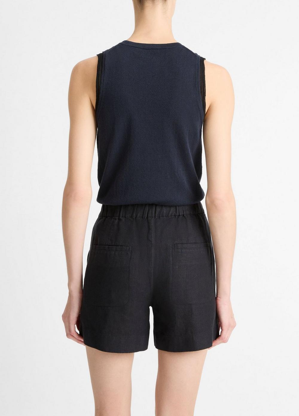 Womens Mid-Rise Hemp Shorts Product Image