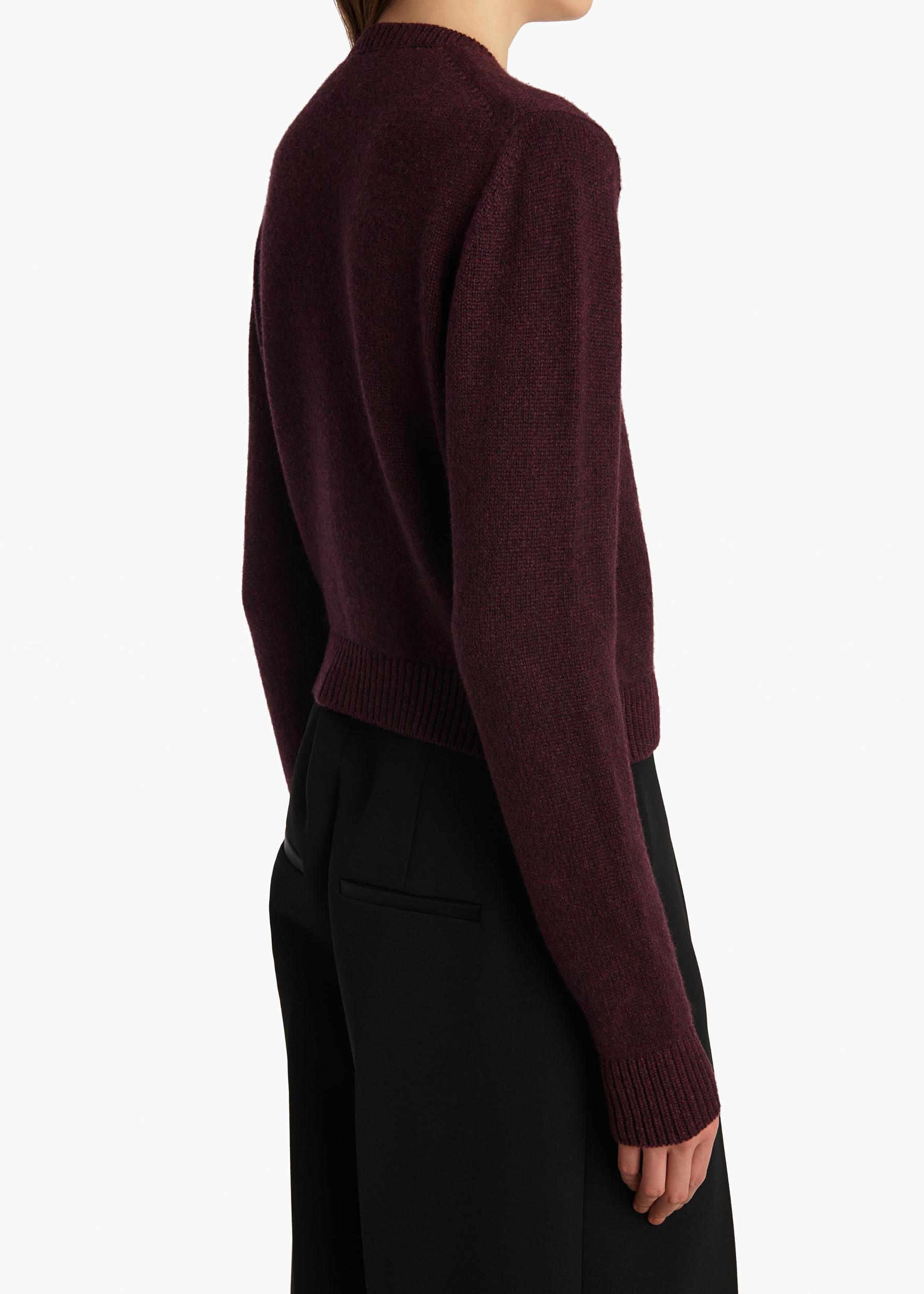 Everheart Cardigan in Plum Product Image