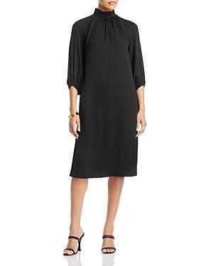 Misook Mock Neck A Line Dress Product Image