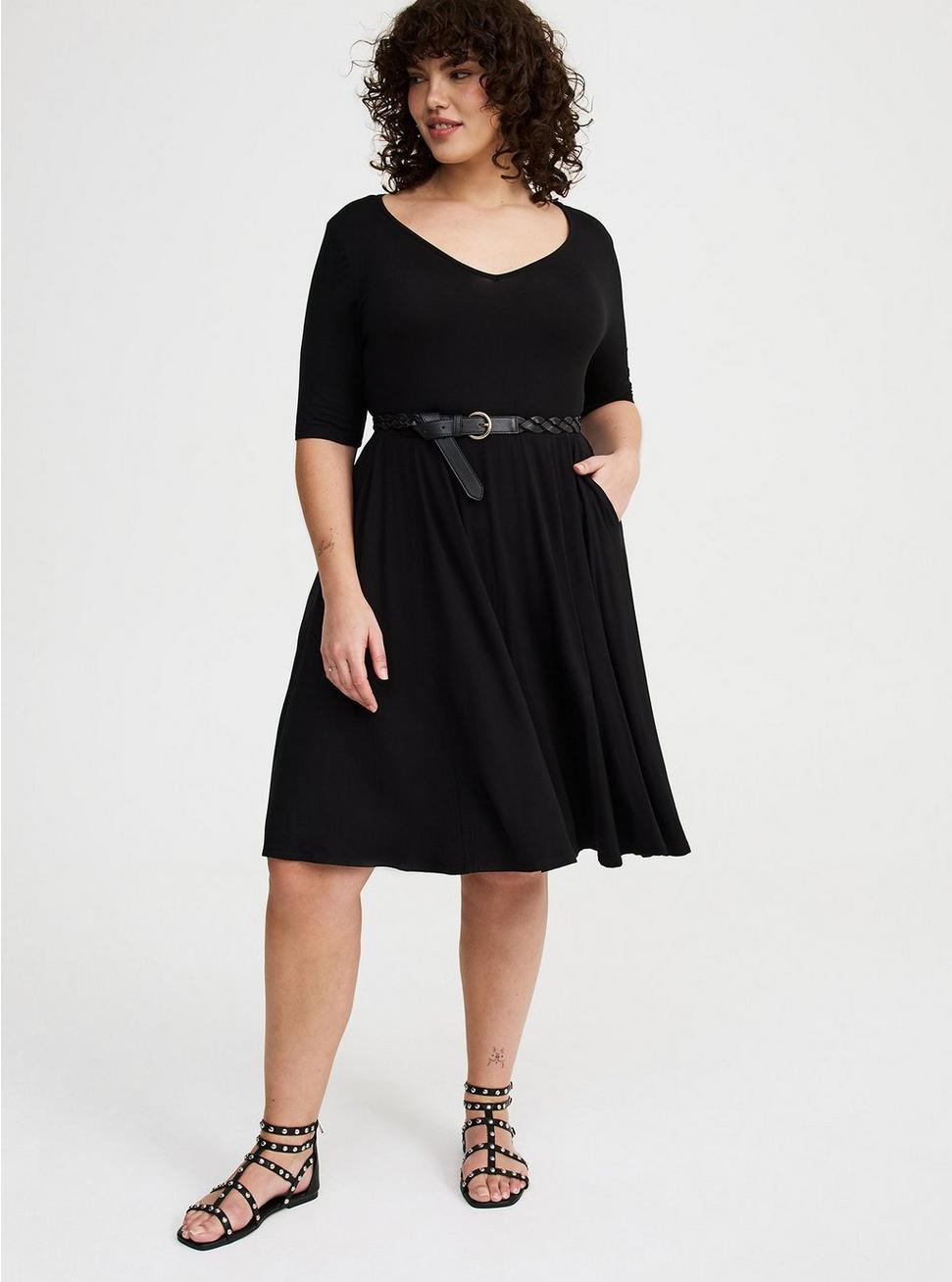 Mini Super Soft Skater Dress Product Image