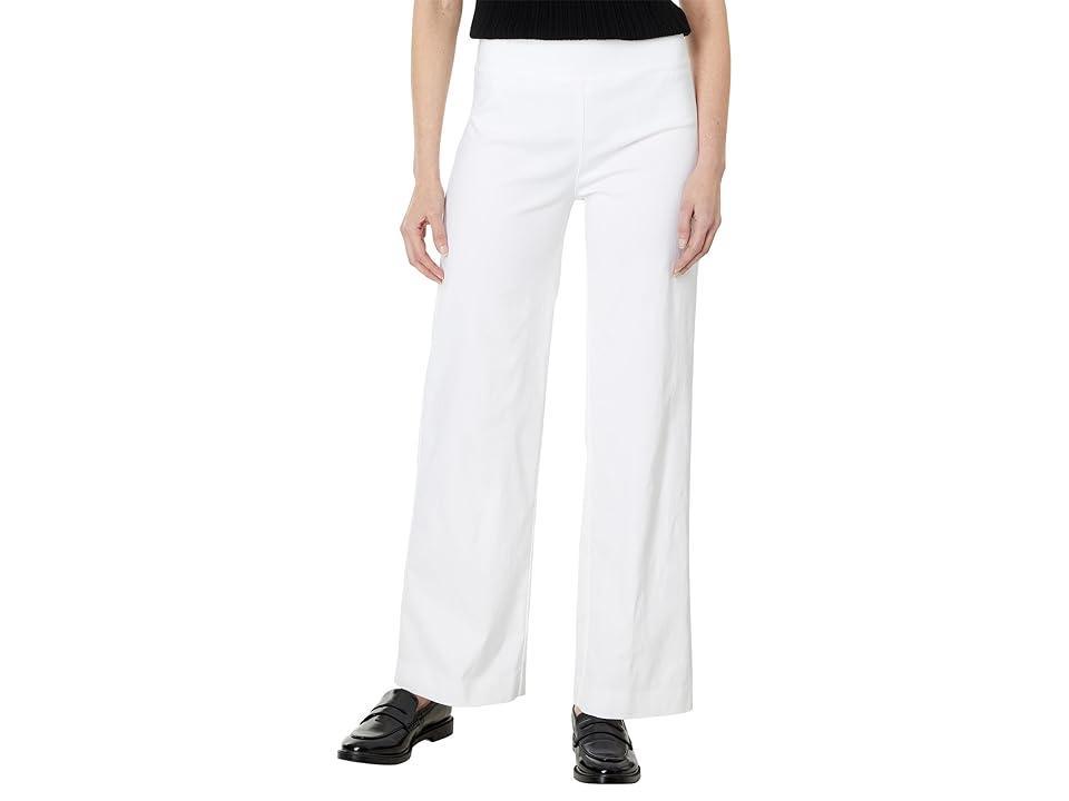 Elliott Lauren Control Stretch Pull-On Wide Leg Pants Women's Clothing Product Image