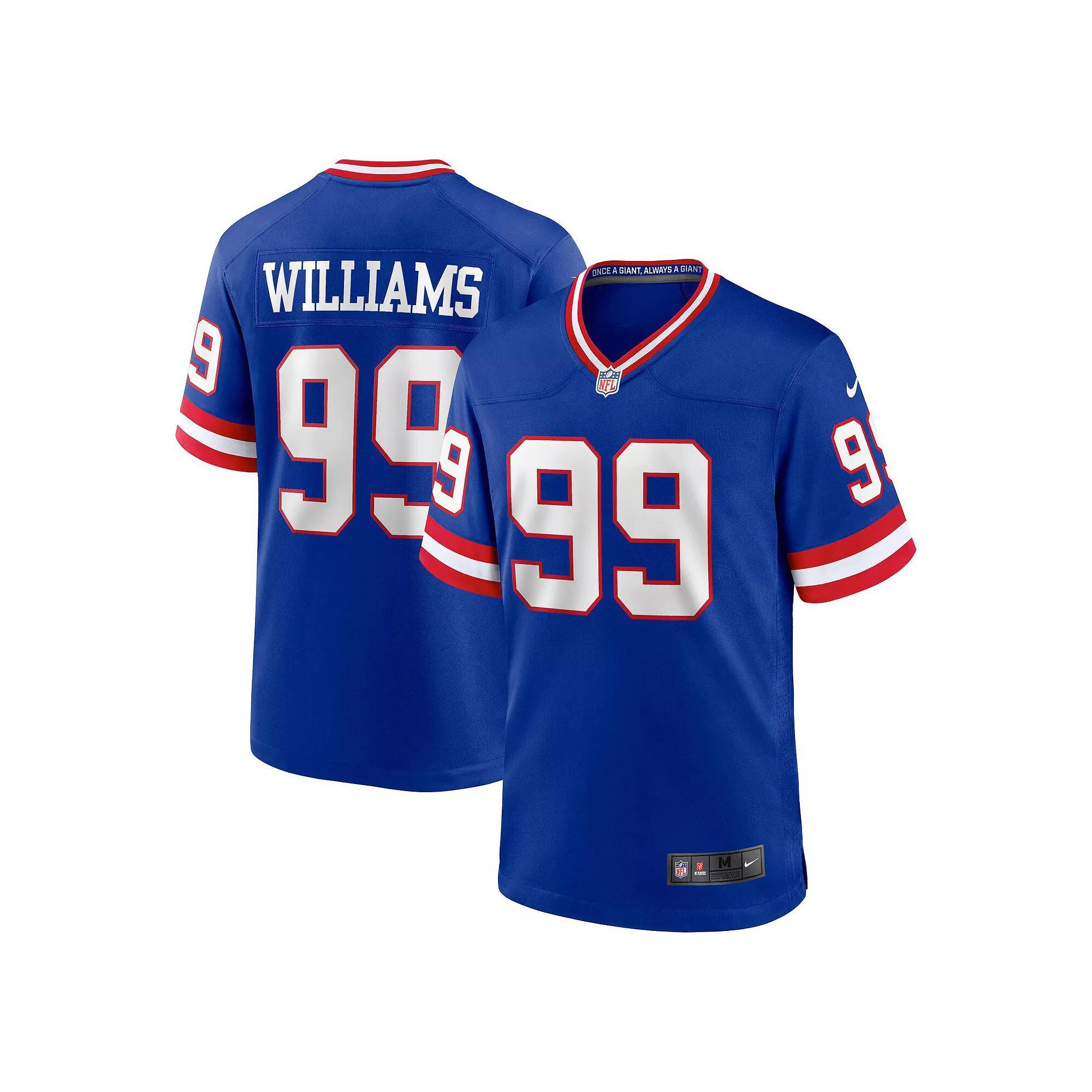 Mens Nike Leonard Williams Royal New York Giants Classic Player Game Jersey Product Image
