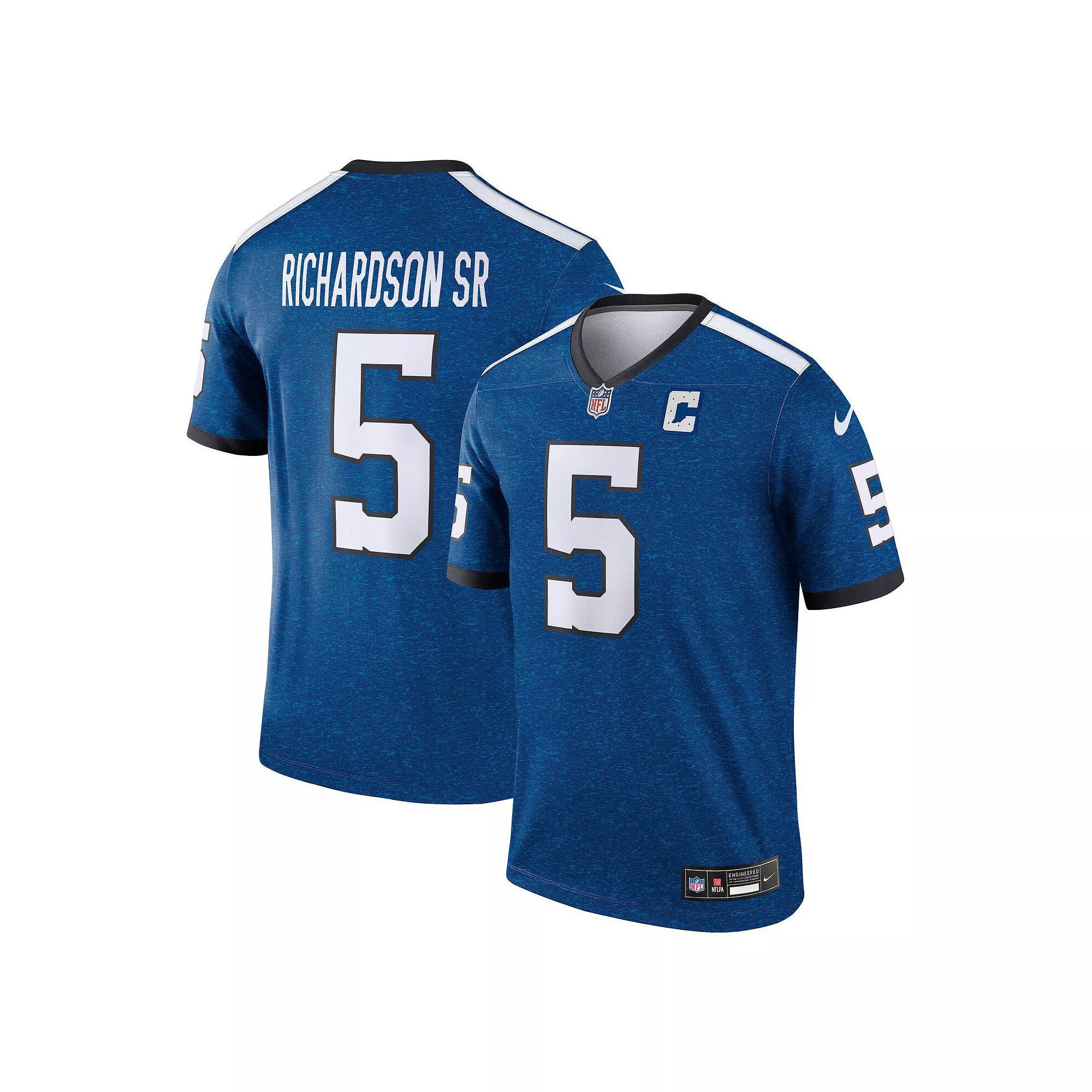Mens Nike Anthony Richardson Sr. Royal Indianapolis Colts Alternate Indiana Nights Legend Jersey Product Image