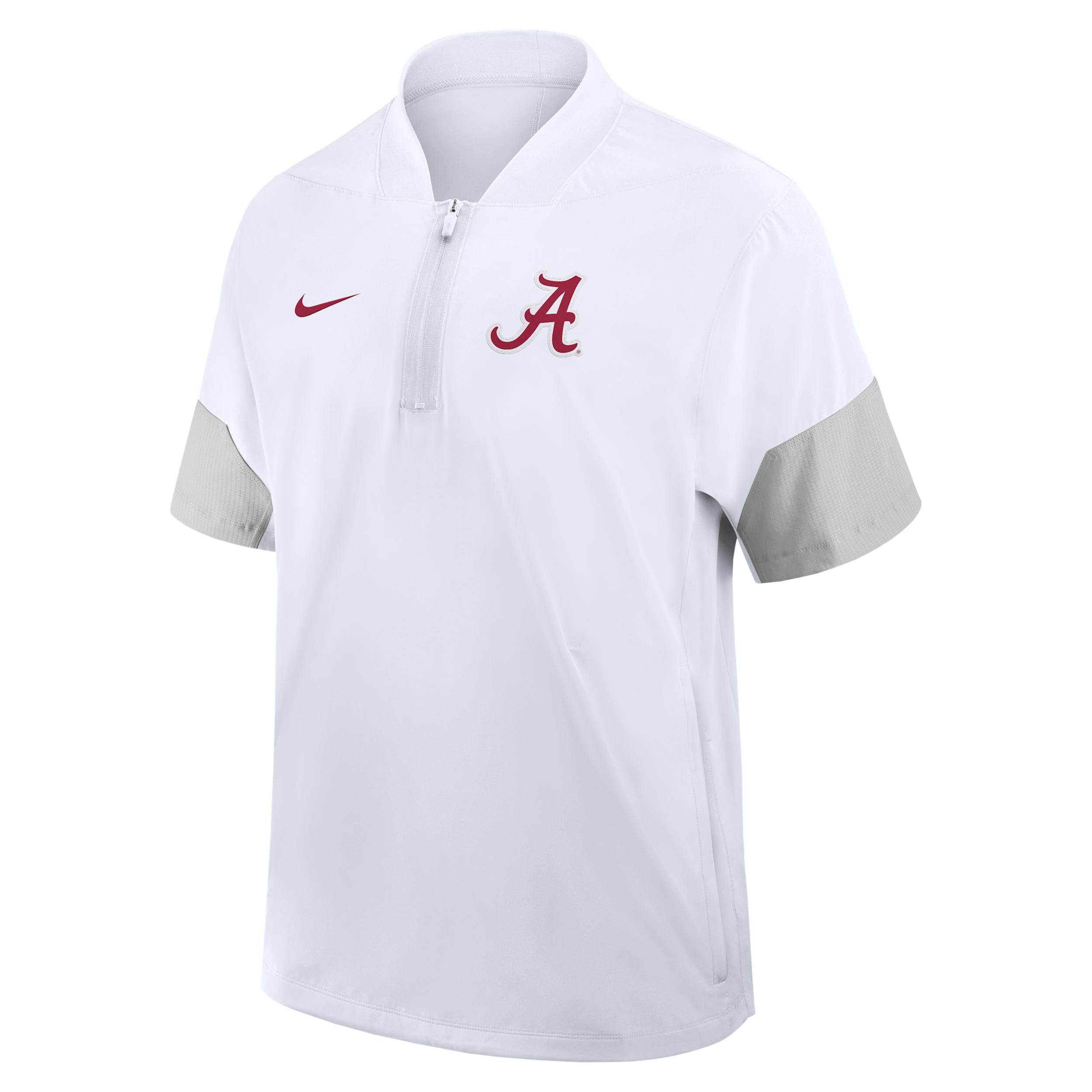 Penn State Sideline Coach Nike Men's College 1/2-Zip Short-Sleeve Jacket Product Image