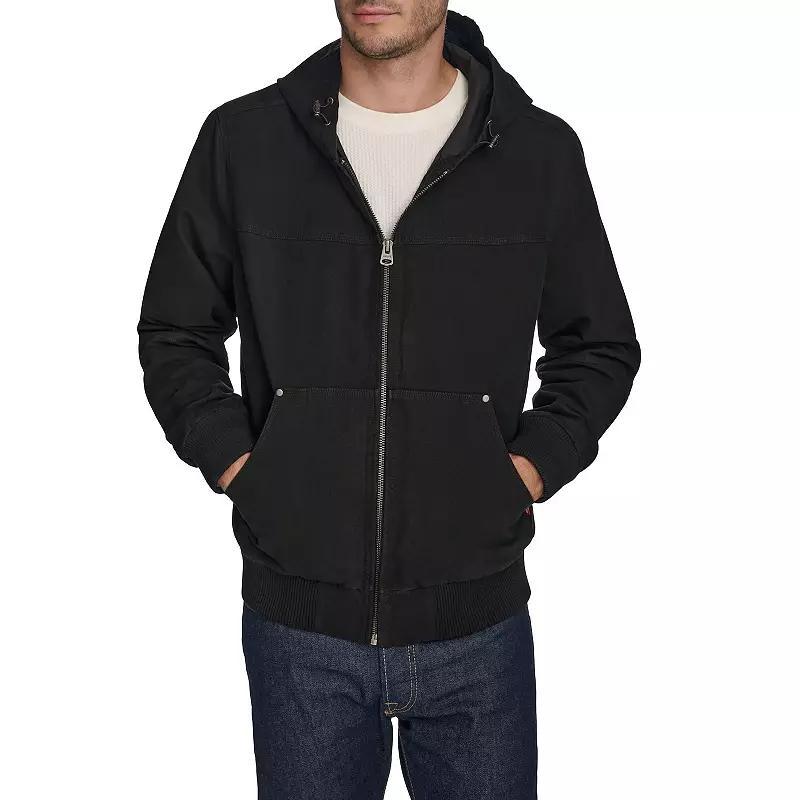 Mens Levis Cotton Hooded Jacket Product Image