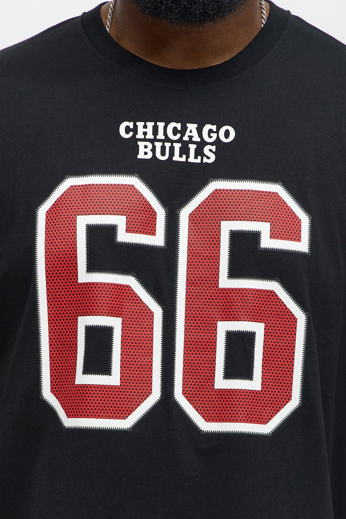 Bulls Boxy Number Tee - Black Product Image