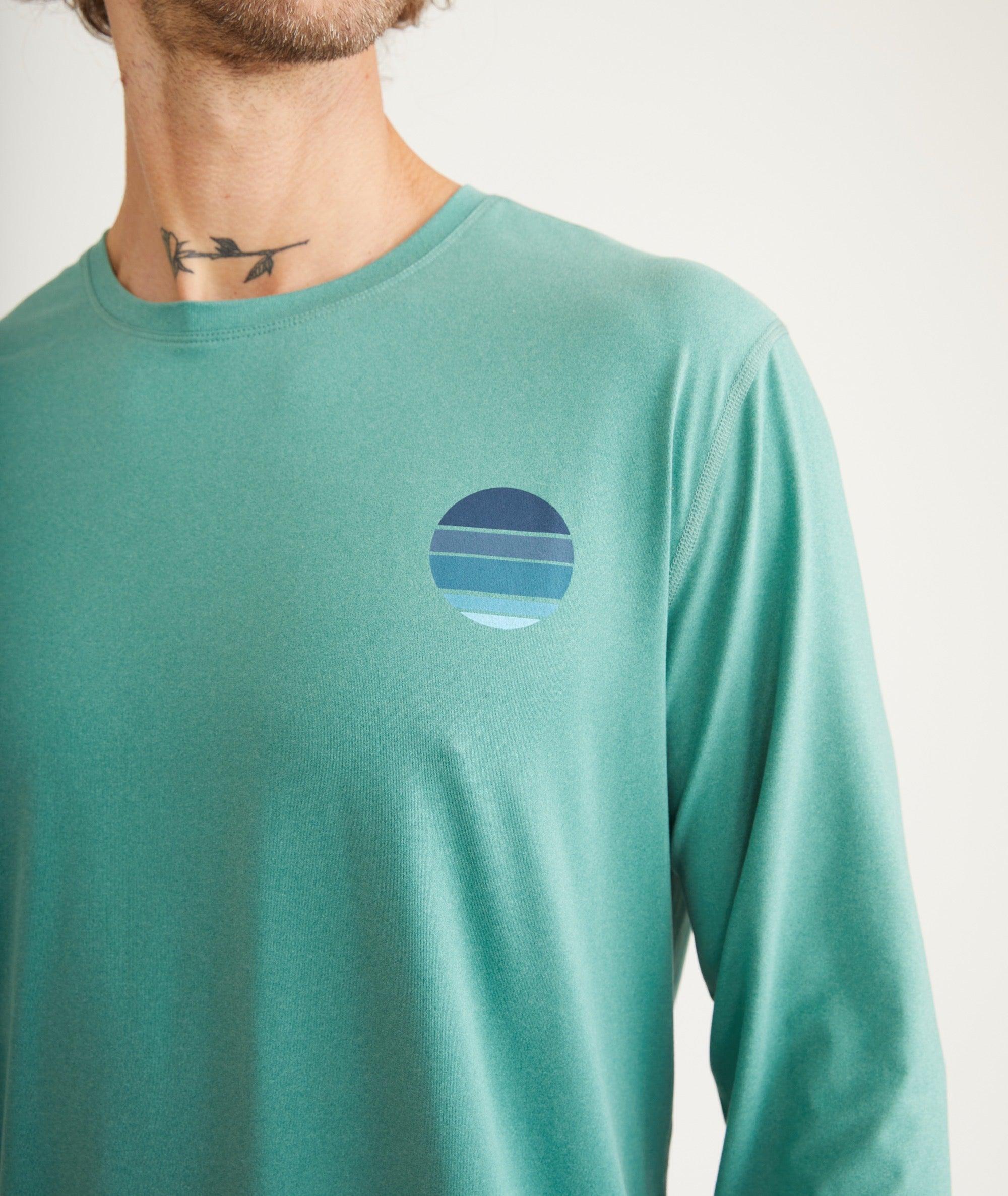 Re-Spun Sport Crew Graphic Long Sleeve Tee Product Image