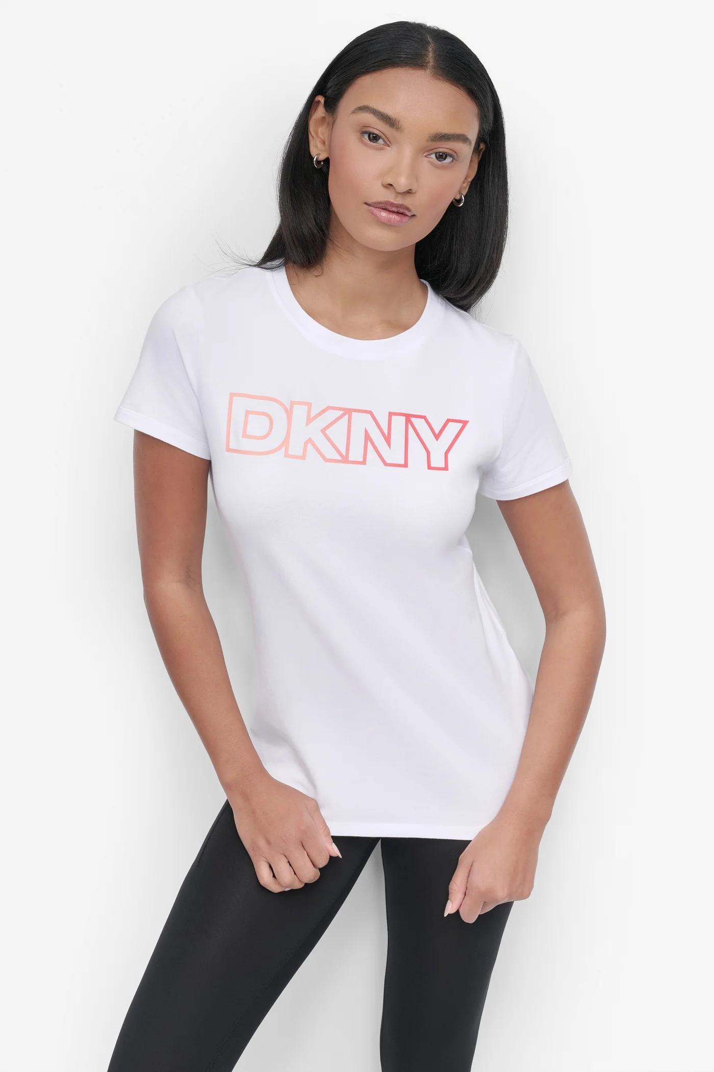 OMBRE OUTLINE LOGO CREW NECK TEE Product Image