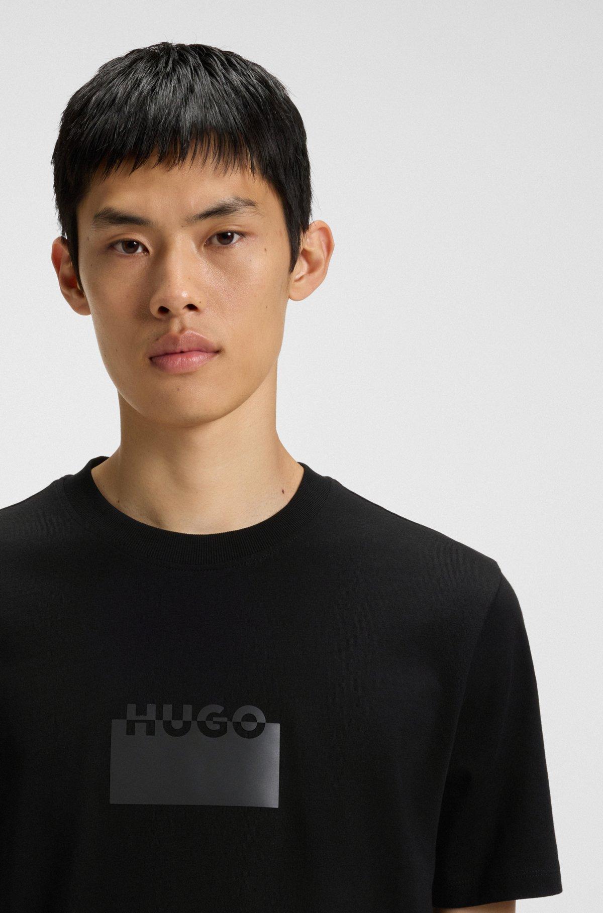  T-shirt with bubble-jacquard structure Product Image