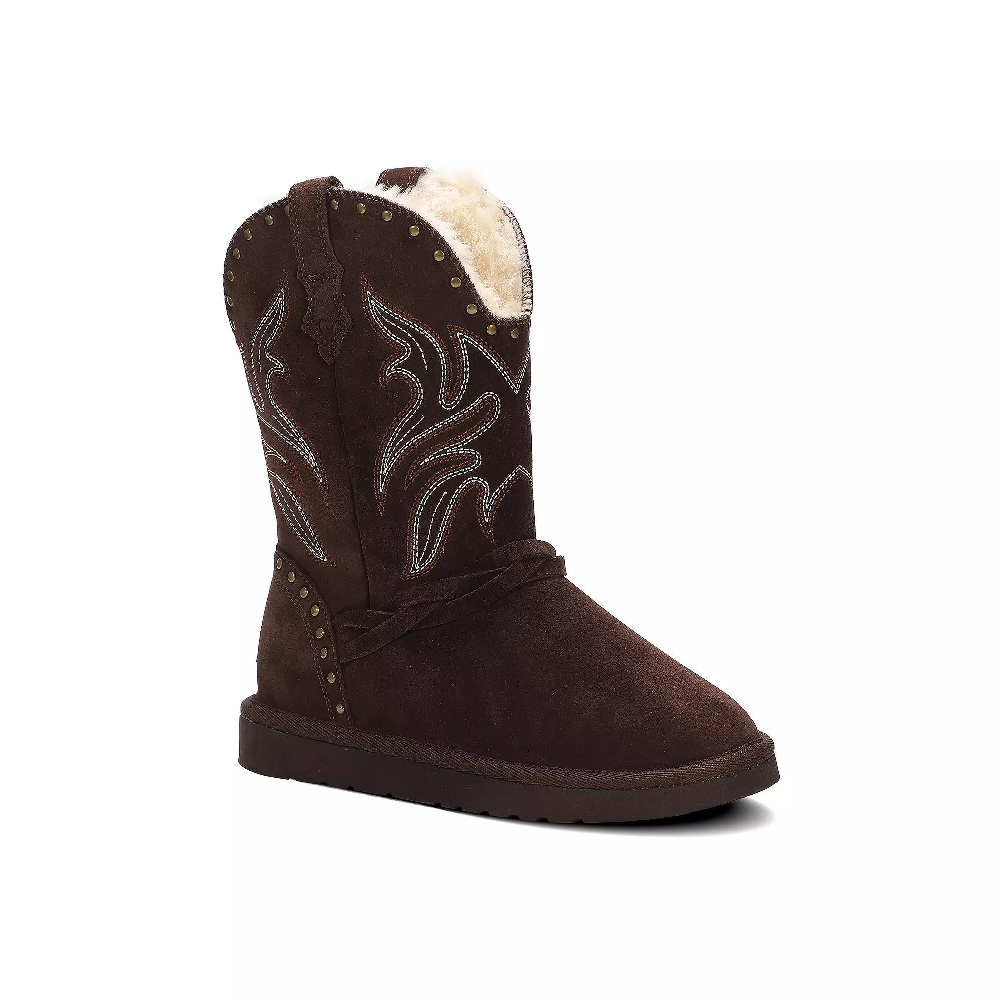 Women's Mykos Wrangler Boots, Size: 5, Brown Product Image