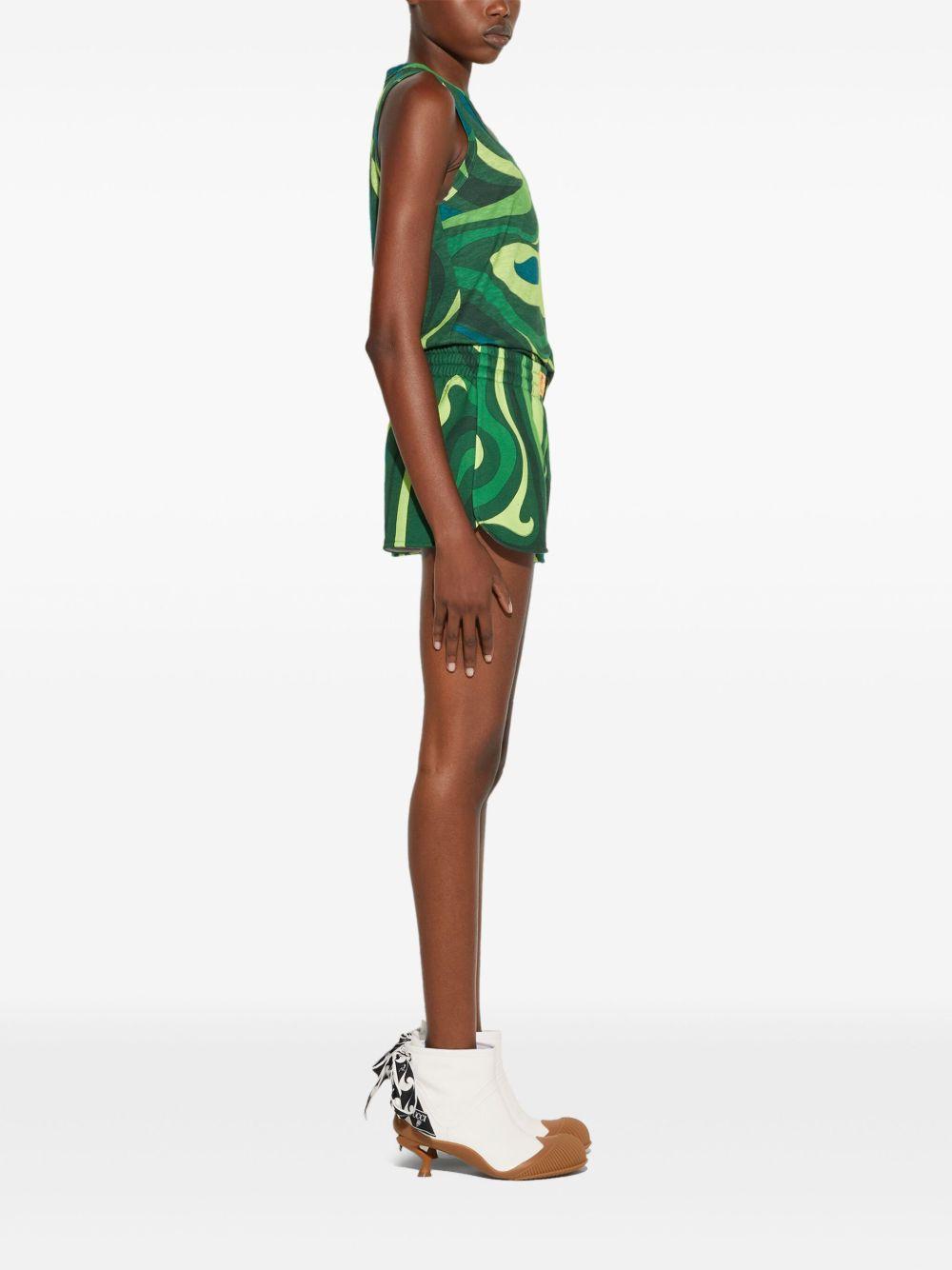 Marmo-print shorts Product Image