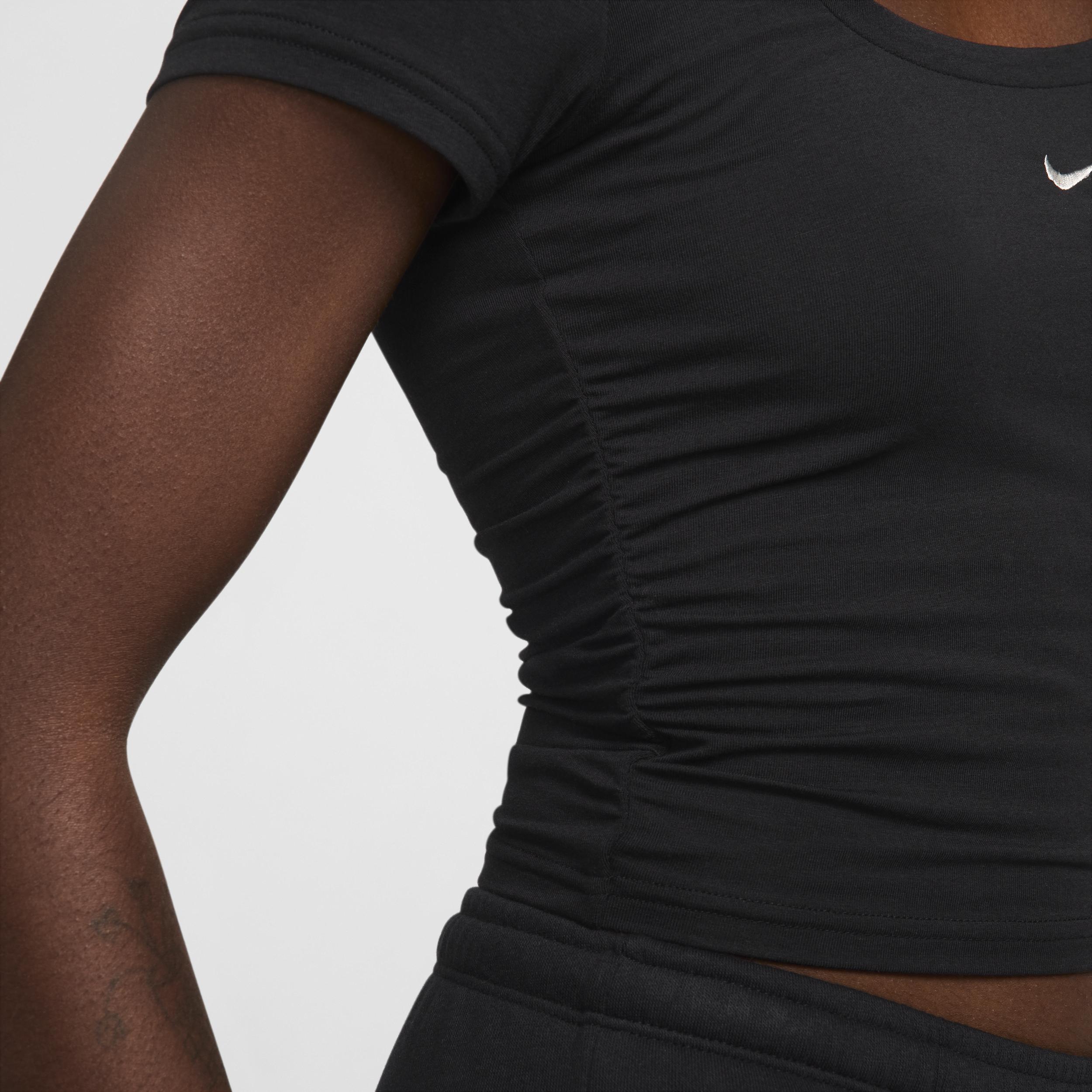 Nike Sportswear Chill Knit Women's Short-Sleeve Square-Neck Top Product Image
