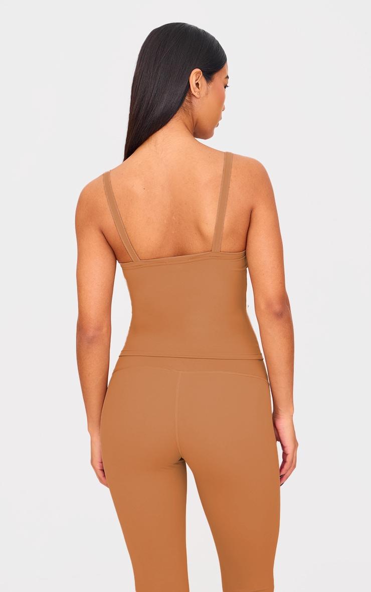 Clay Sculpt Strappy Gym Vest Top Product Image