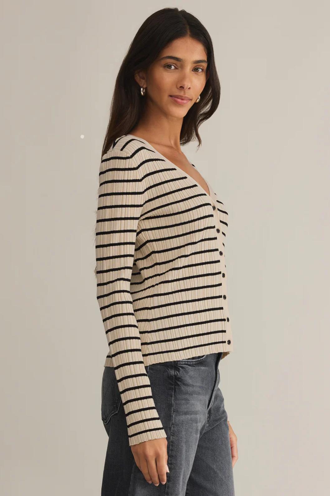 Jordana Stripe Sweater Product Image