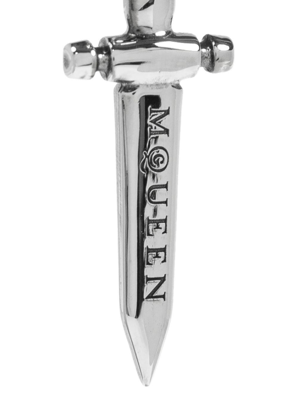 cross-charm dagger earring Product Image