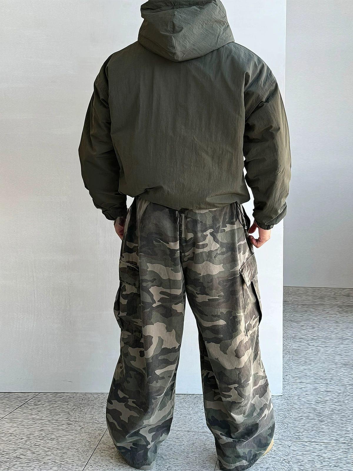 RT No. 12092 ARMY GREEN HOODED JK Product Image