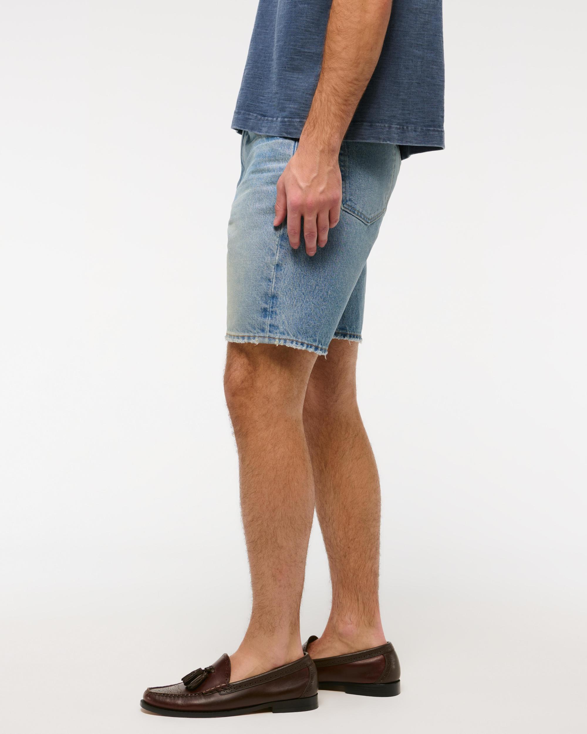 Loose Denim Short Product Image