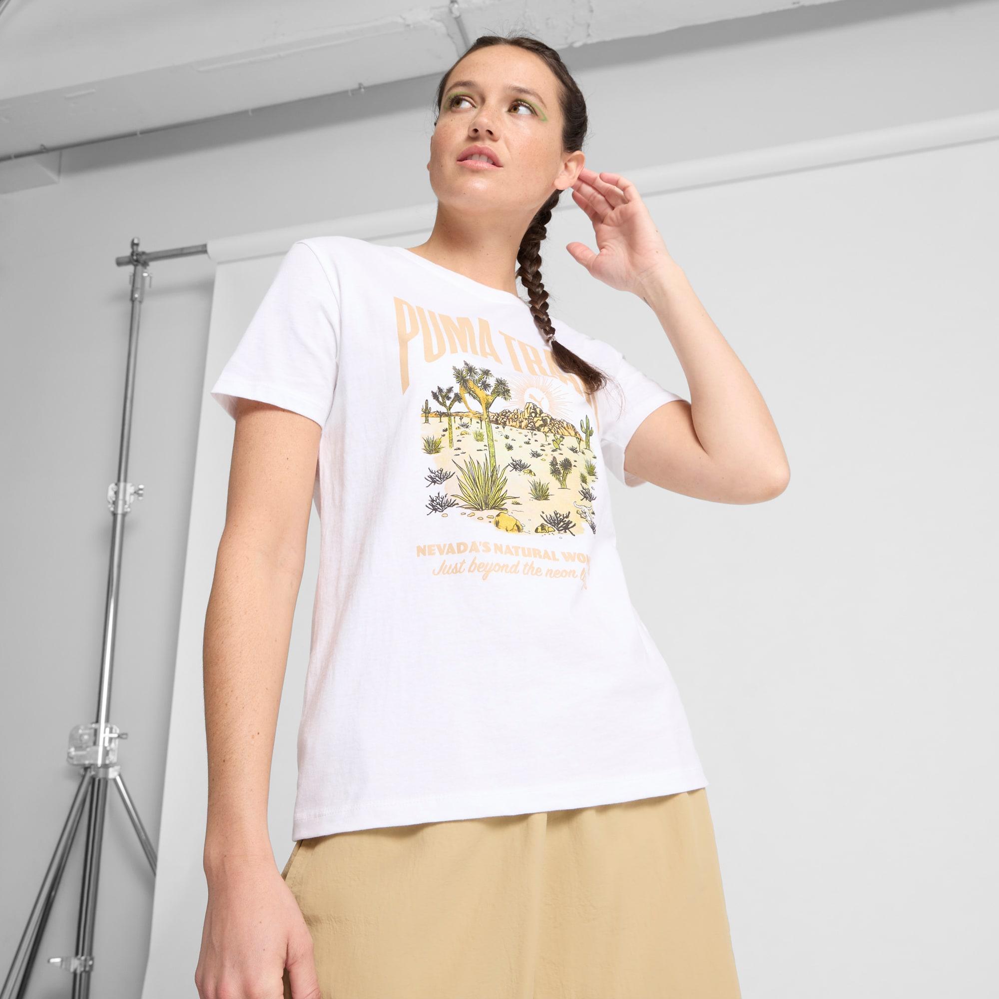 PUMA GRAPHICS LV Park Women's T-Shirt Product Image