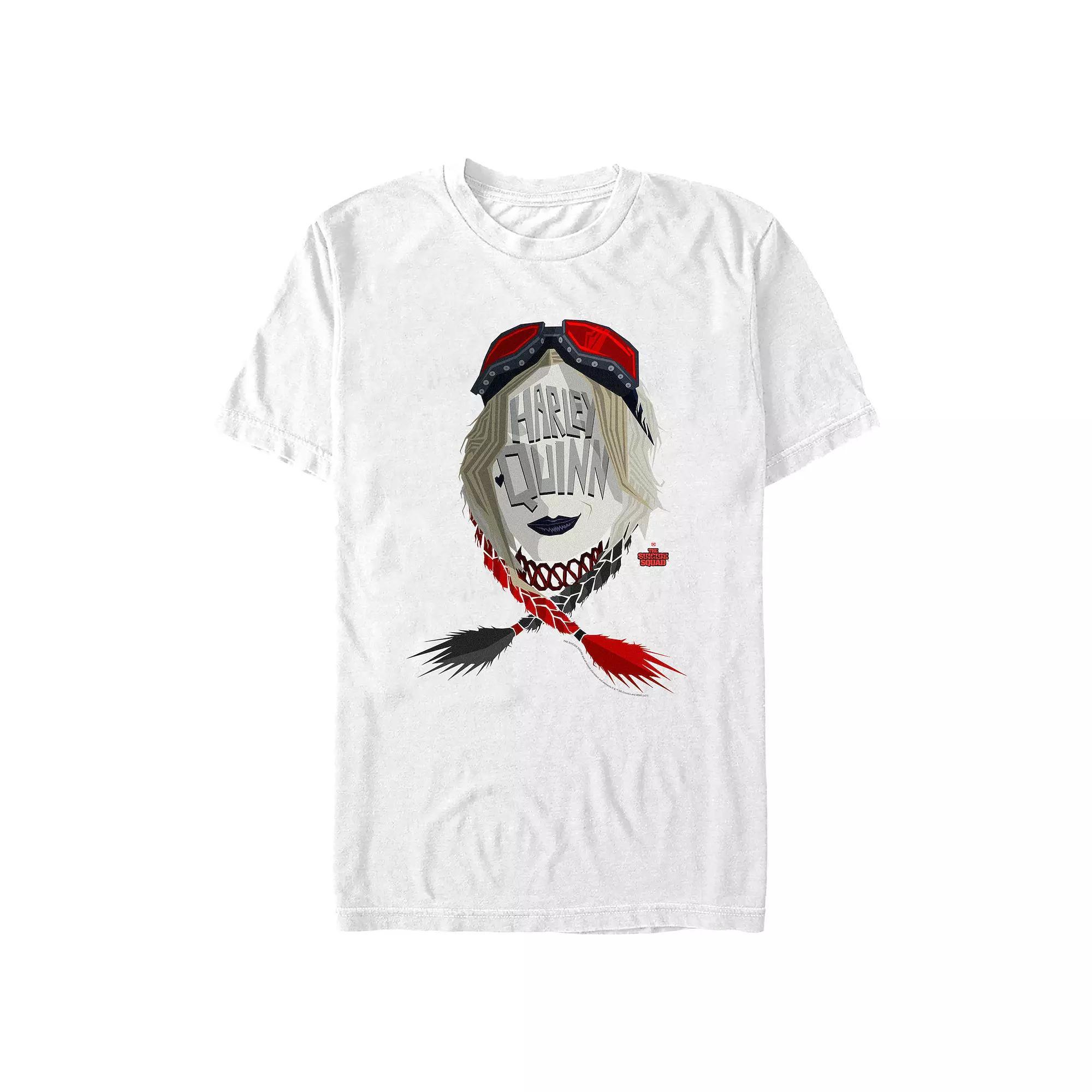 Big & Tall DC Comics The Suicide Squad Big Harley Quinn Logo Tee, Men's, Size: 4XL, Black Product Image