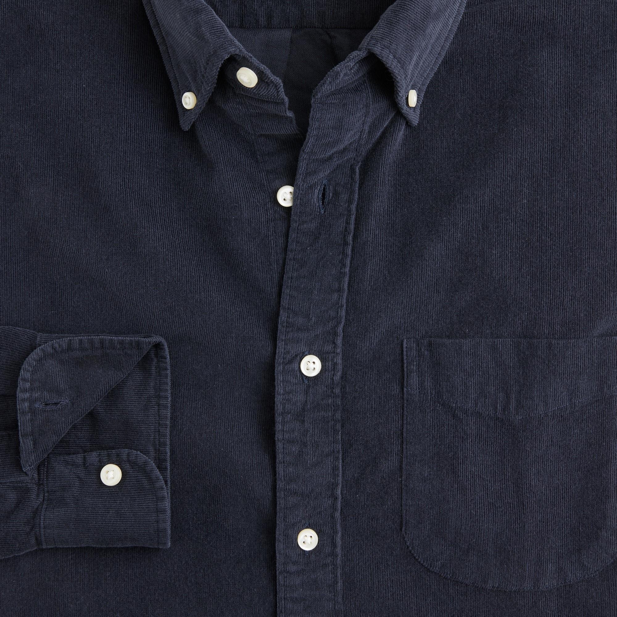Fine-wale corduroy shirt Product Image