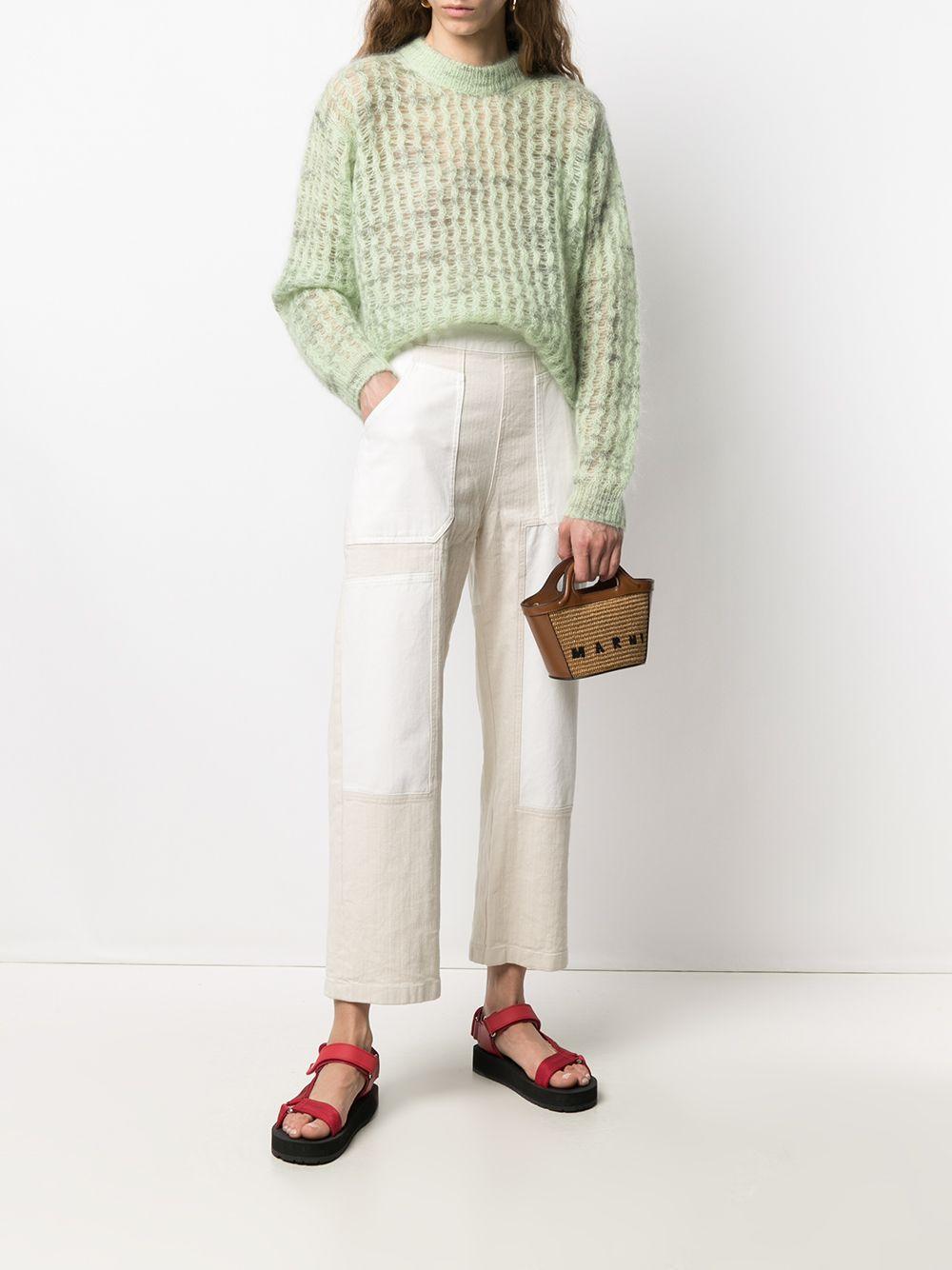 Tropicalia logo-embroidered tote bag Product Image