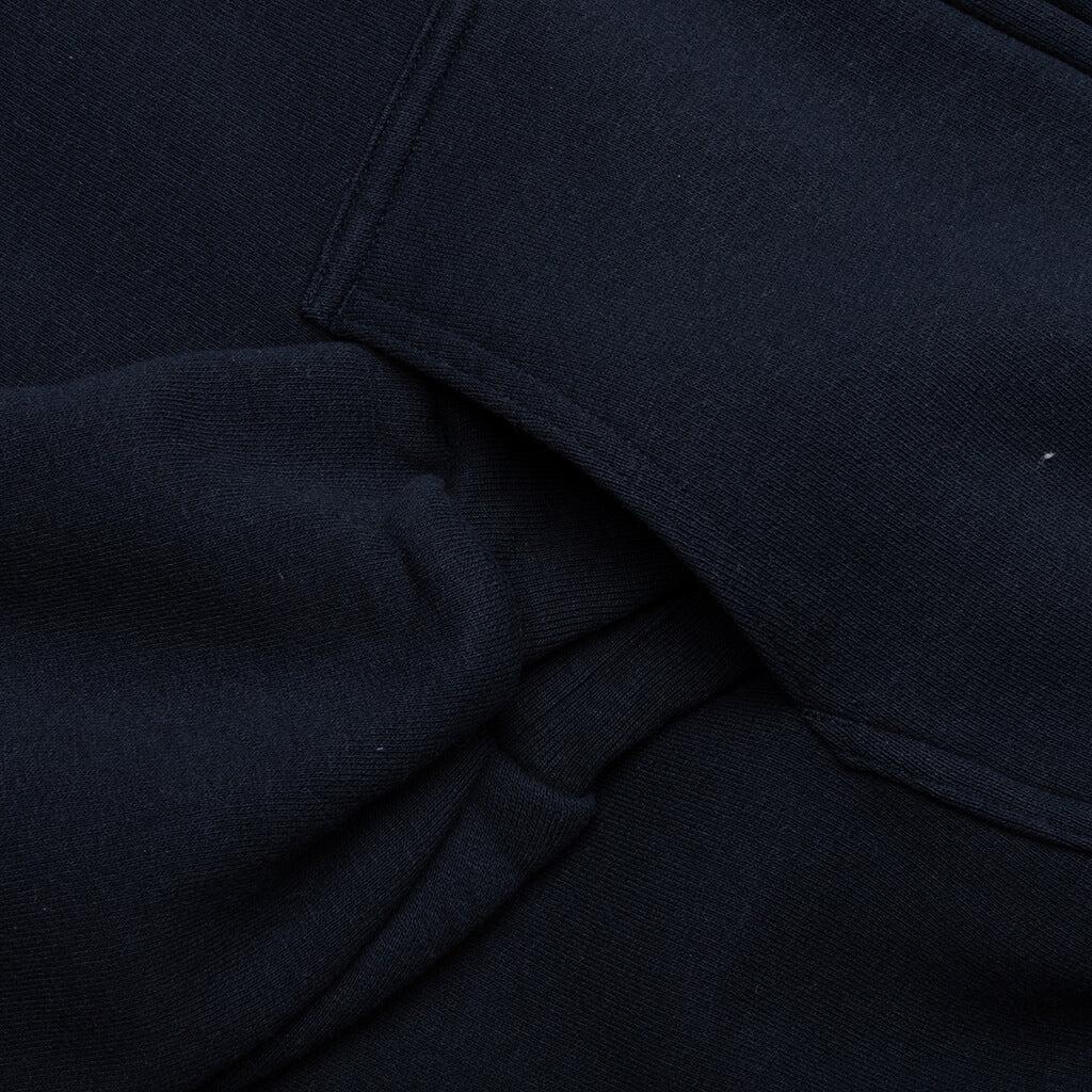 Classic Zip-Up Hoodie - Navy Male Product Image